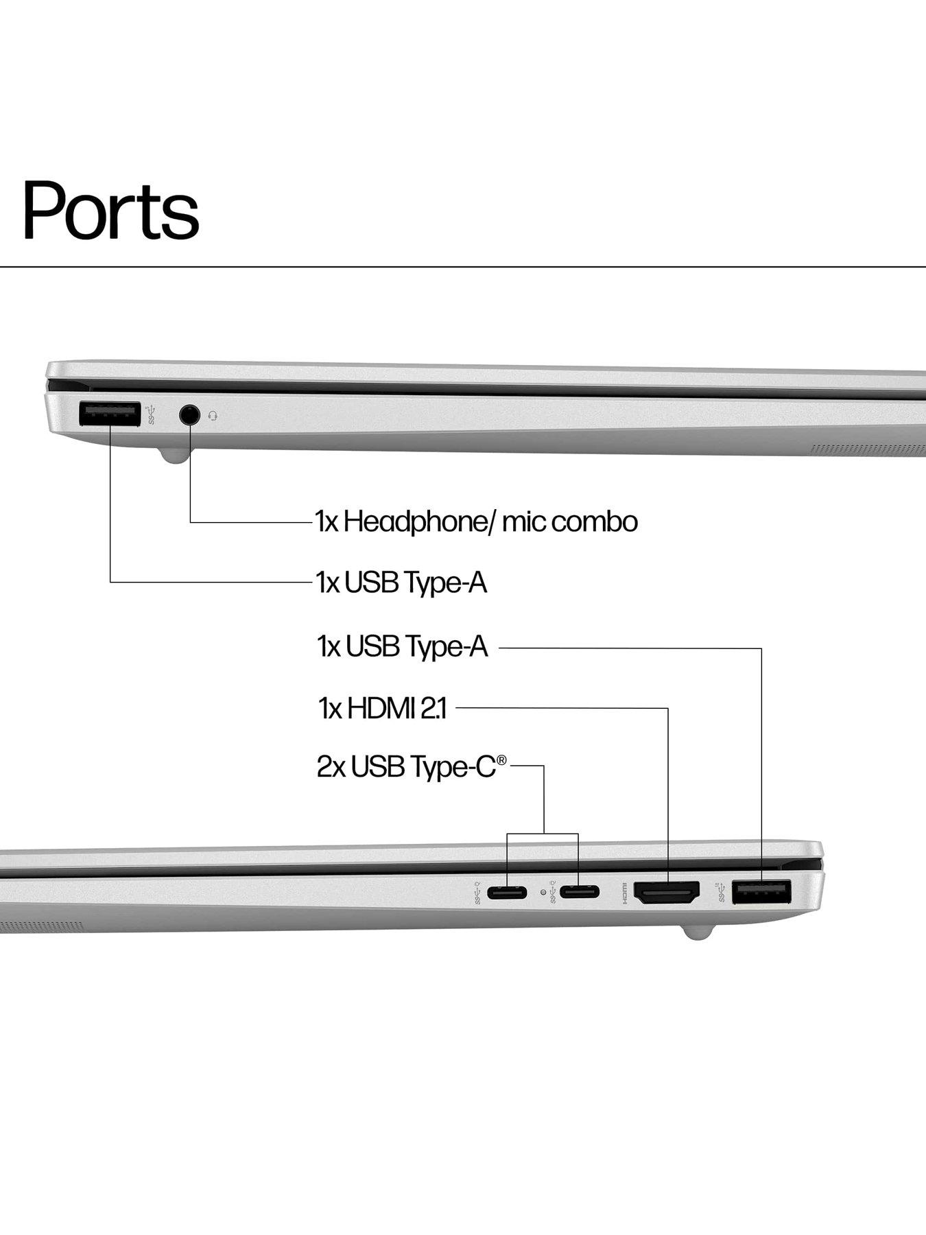 Image 7 of 8 of HP Pavilion 16-ag0006na Laptop&nbsp;- 16in WUXGA, AMD Ryzen 5, 8GB RAM, 512GB SSD - Silver
