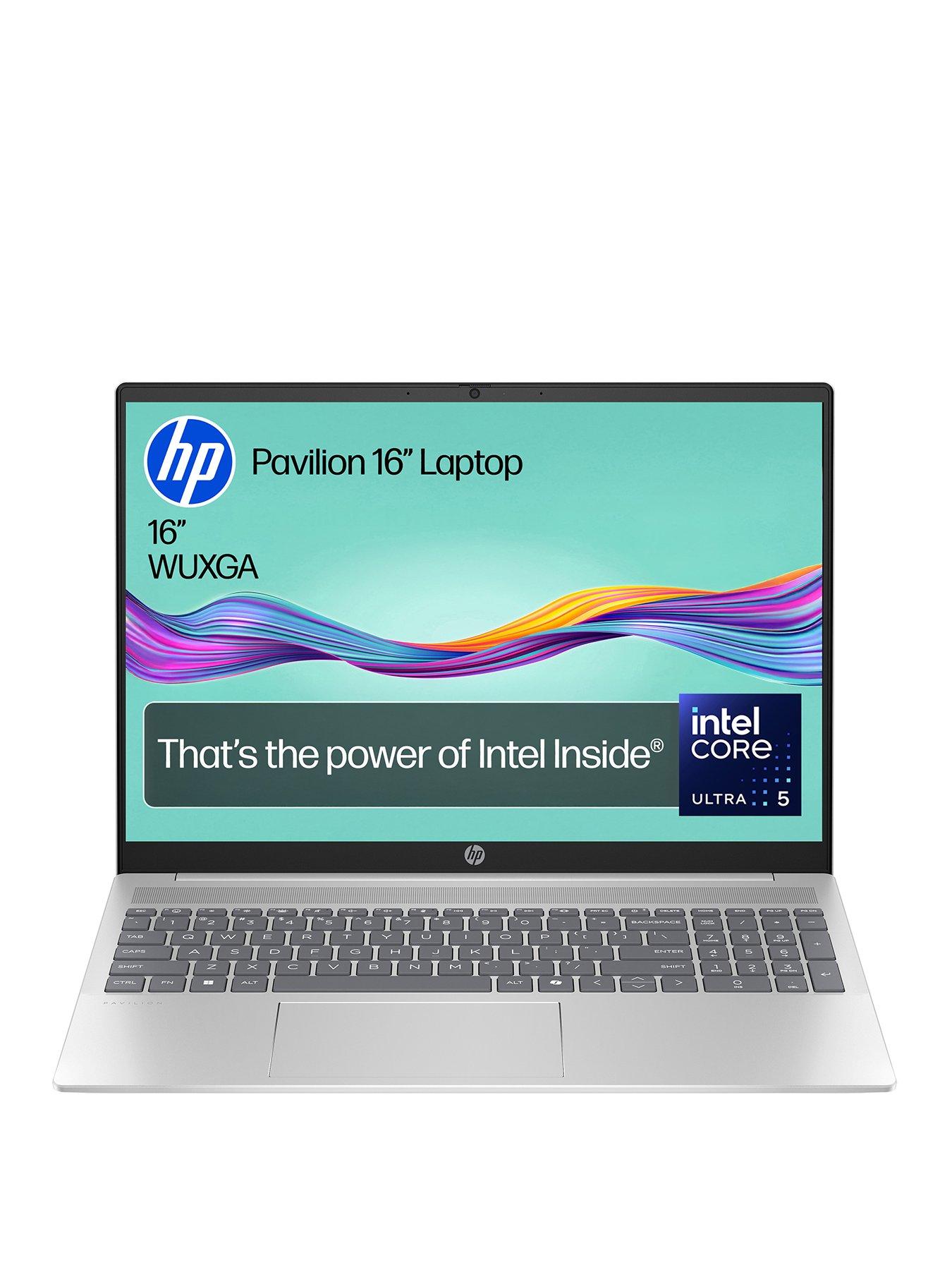 undefined Pavilion 16-af0004na Laptop - 16in WUXGA, Intel Core Ultra 5, 16GB RAM, 512GB SSD - Silver