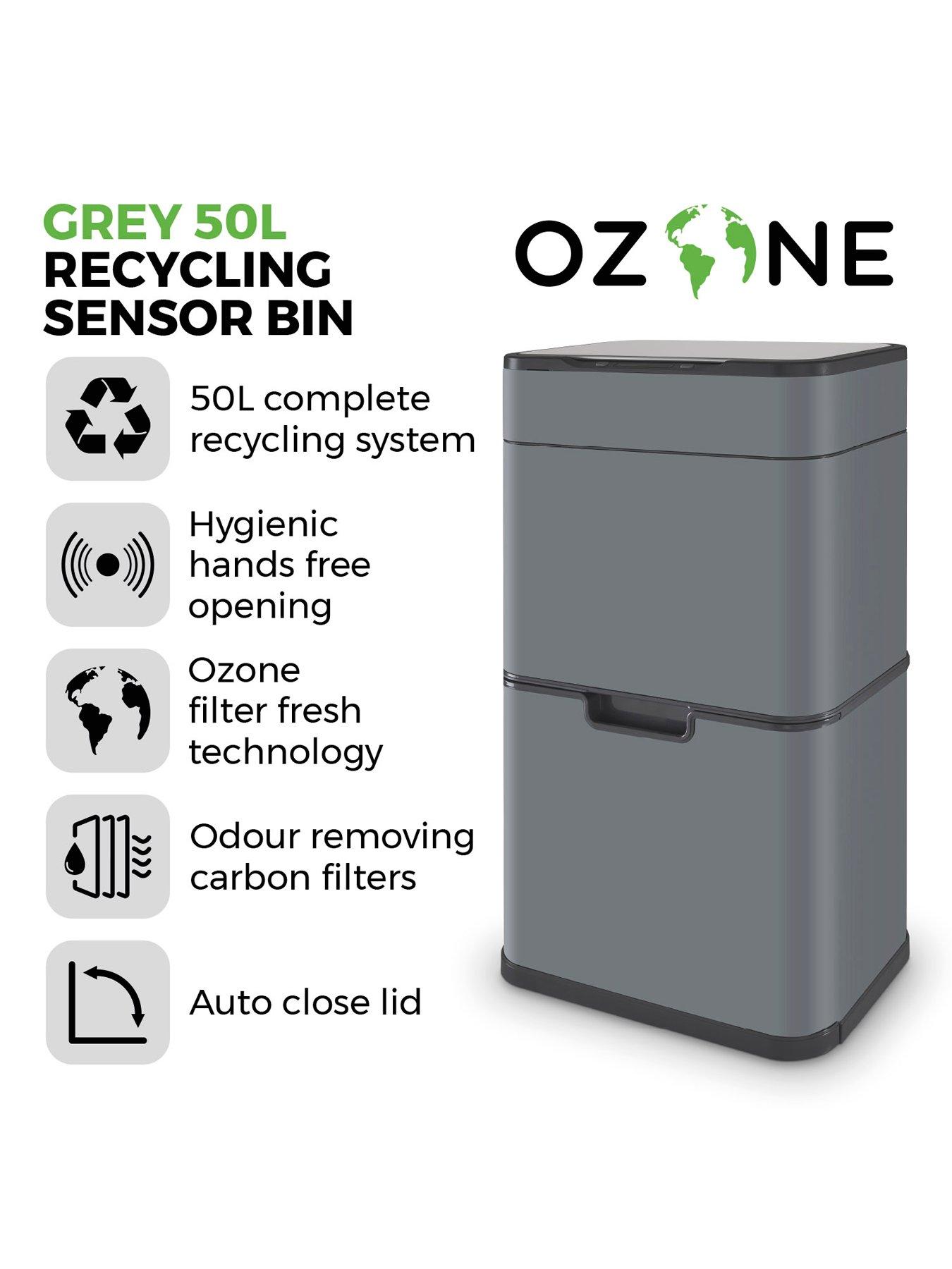Image 2 of 7 of Tower Ozone 50-Litre Recycling Sensor Bin