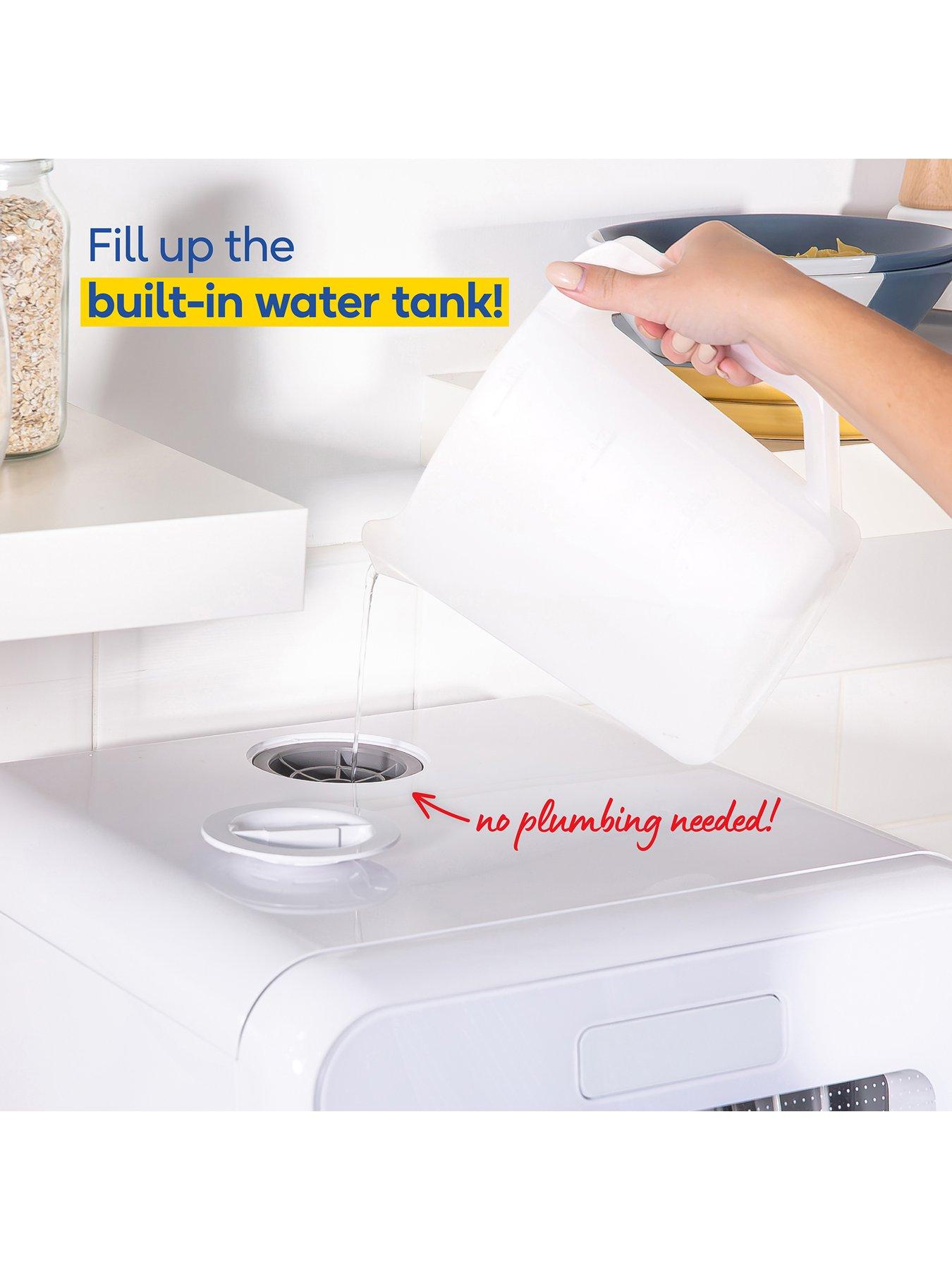 Image 6 of 8 of Russell Hobbs RH2TTDW101W&nbsp;2-Place Setting Table Top Dishwasher - White