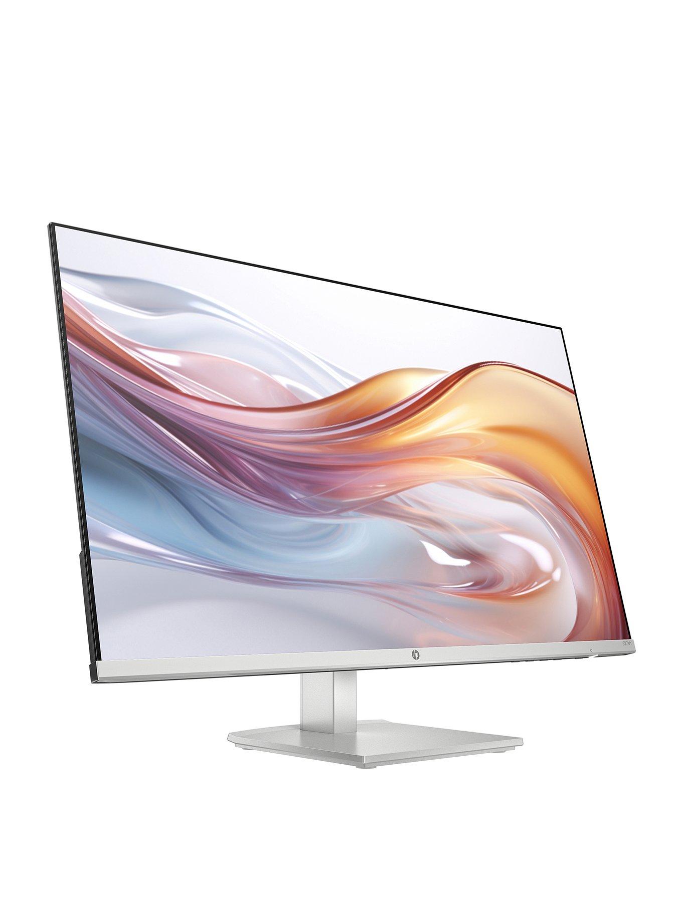 Image 3 of 8 of HP Series 5 -527sh Monitor - 27in IPS Full HD - 100hz - height &amp; tilt-adjust stand - Silver/Black