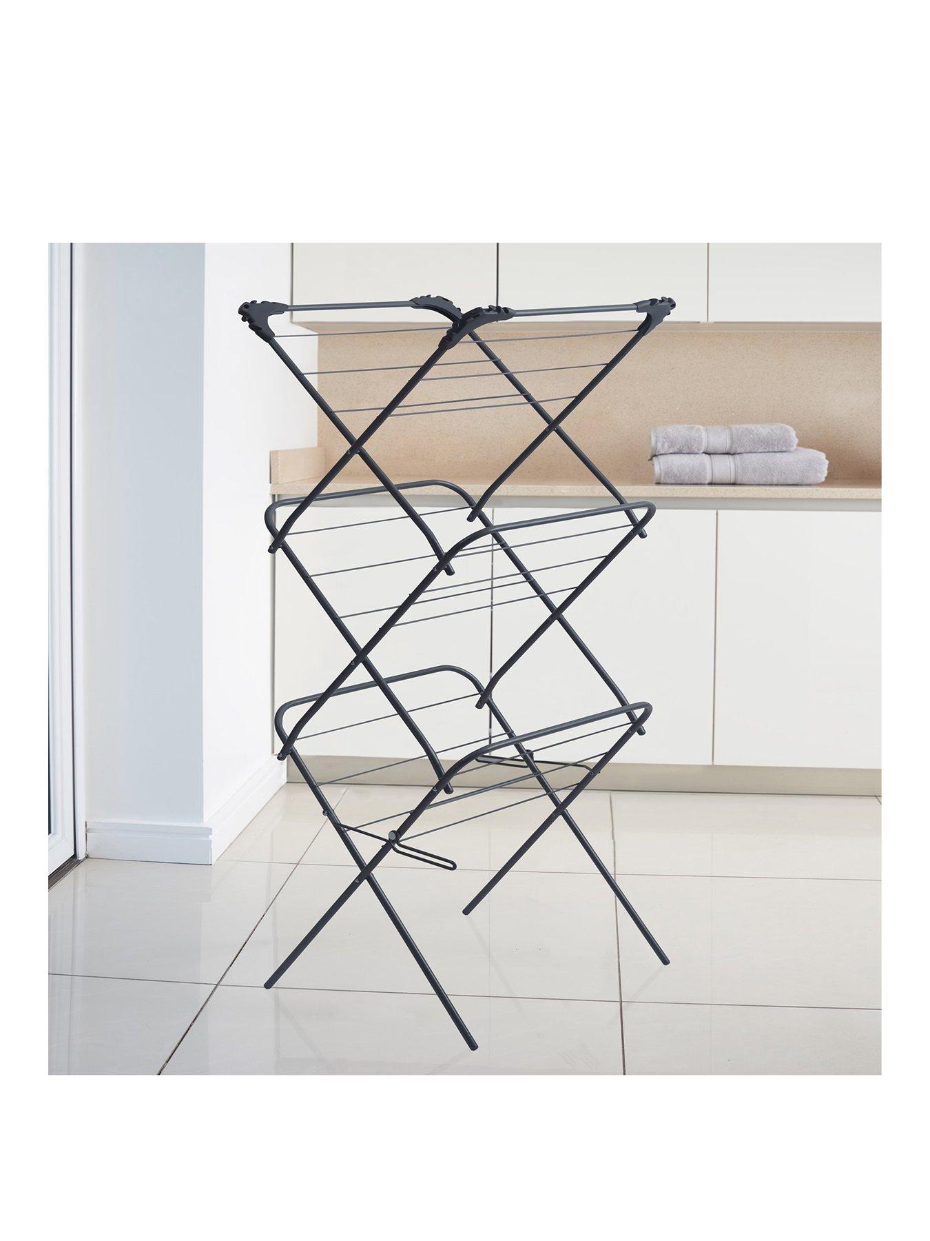 Product photograph of Our House Slimline Concertina Airer from very.co.uk