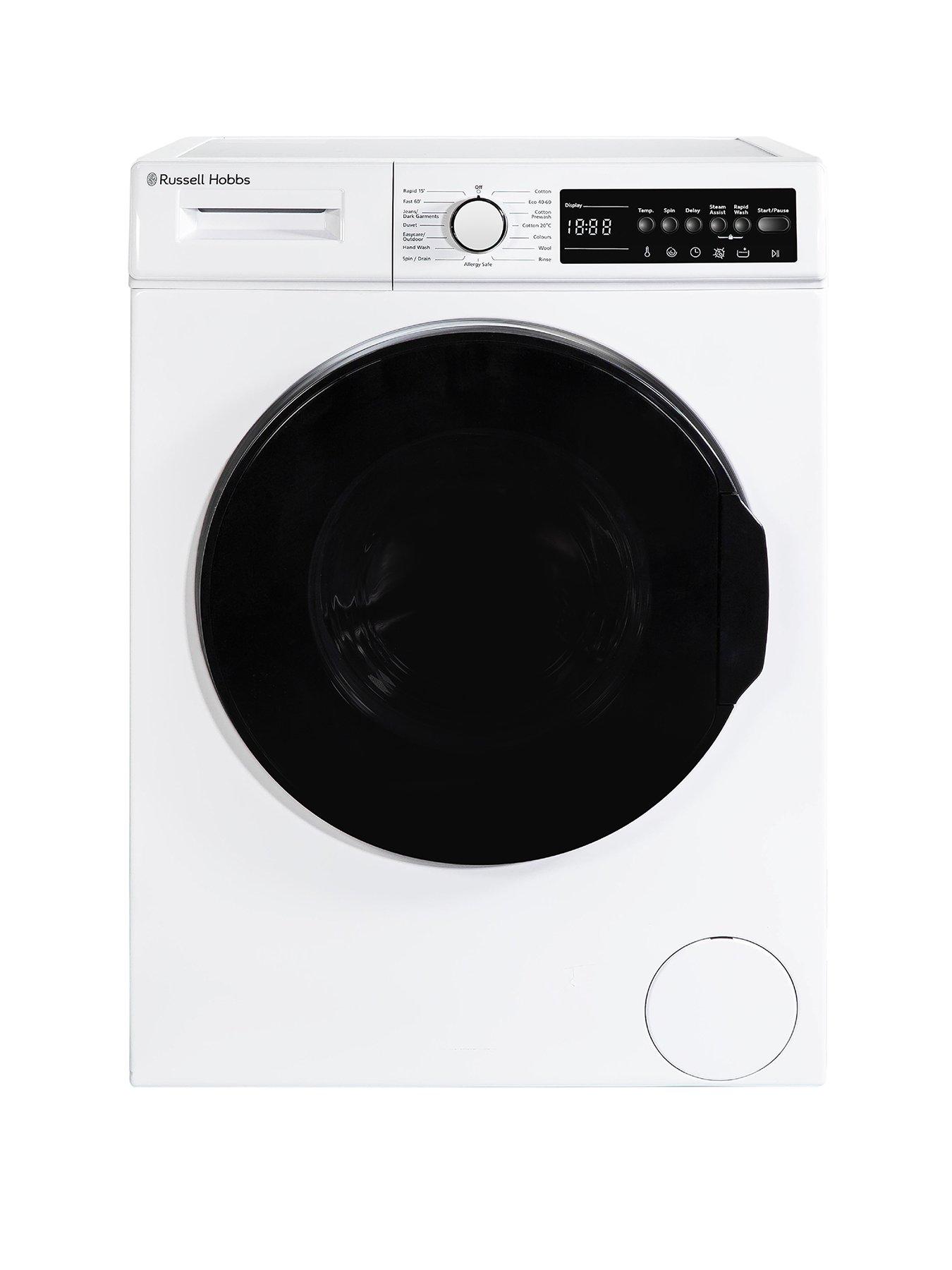 Russell Hobbs RH914W116W 16 Series 9kg Wash, 1400 Spin Washing Machine - White