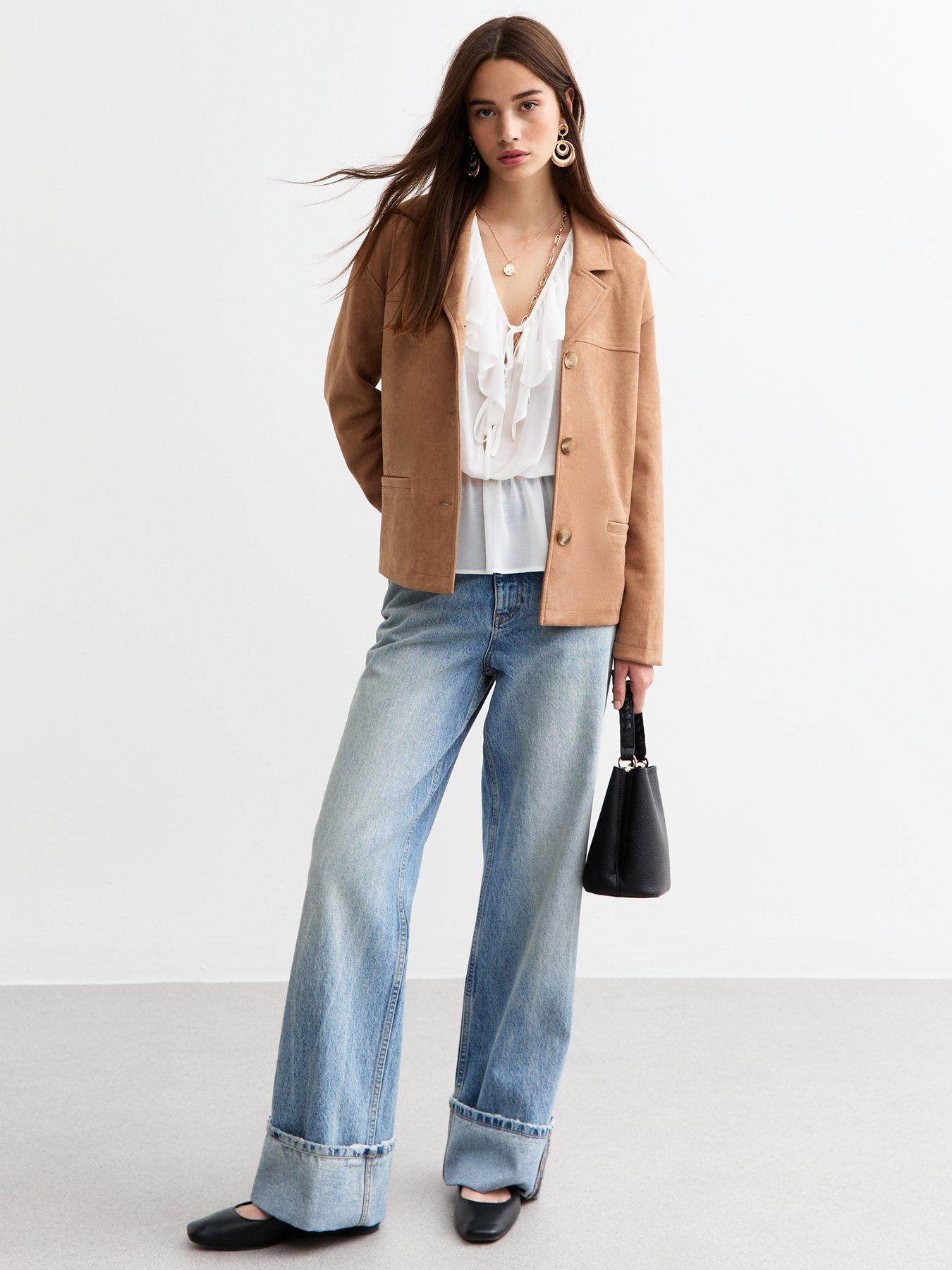 New look tan jacket deals
