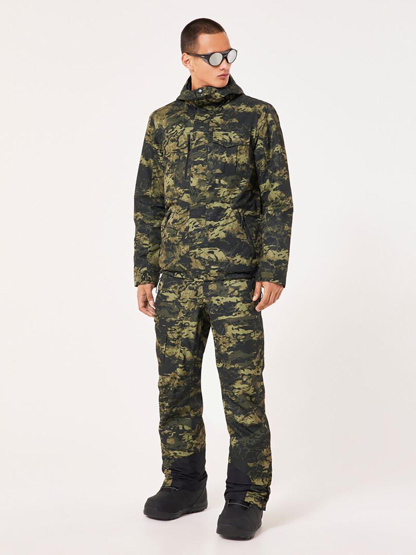 Oakley Men's Core Divisional RC Insulated Ski Jacket - Camo