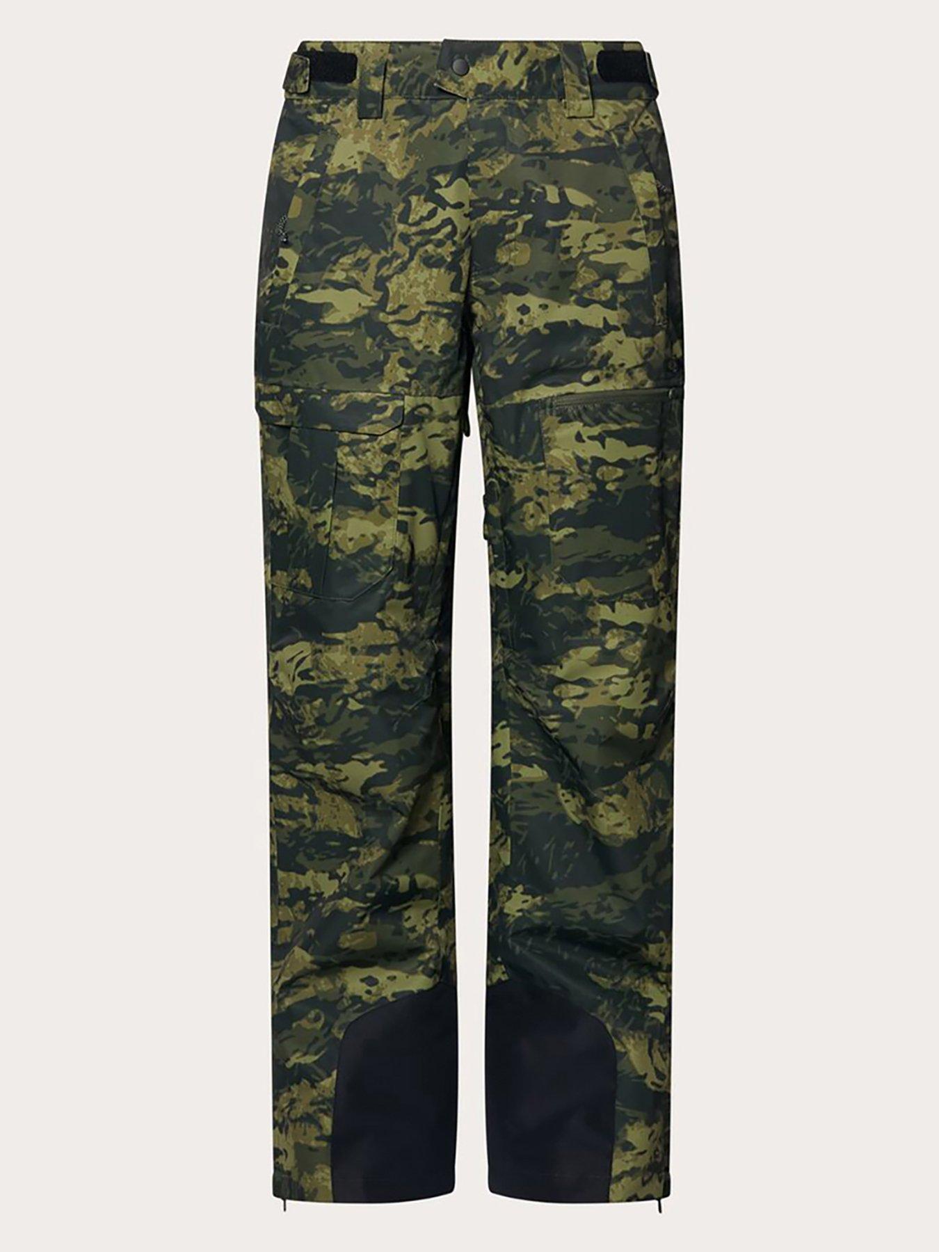 Oakley Men's Divisional Cargo Shell Ski Pants - Camo