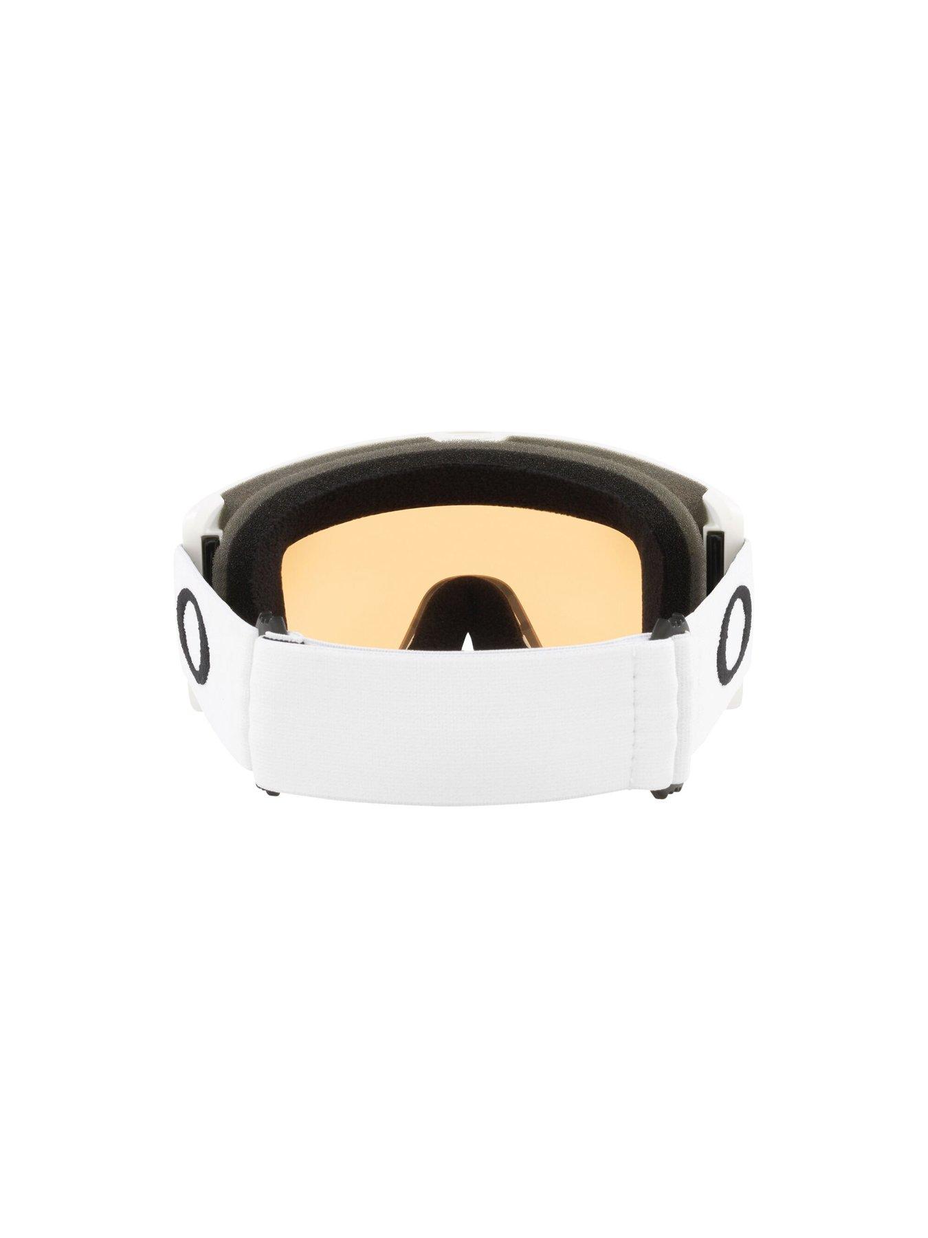 Oakley Women's Target Line Ski Goggles Matte White/Persimmon Very