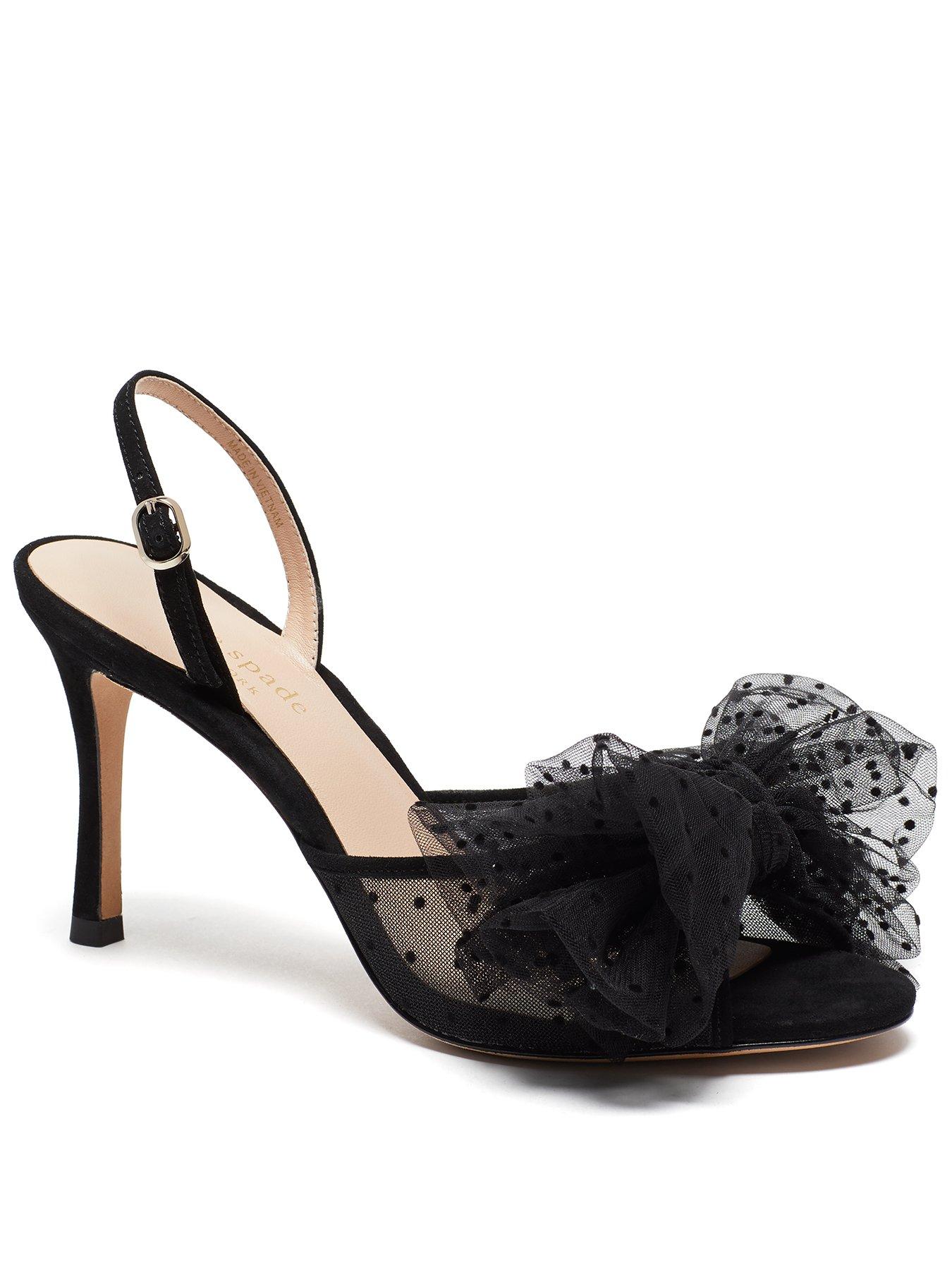 undefined Bridal Sparkle Heel - Black