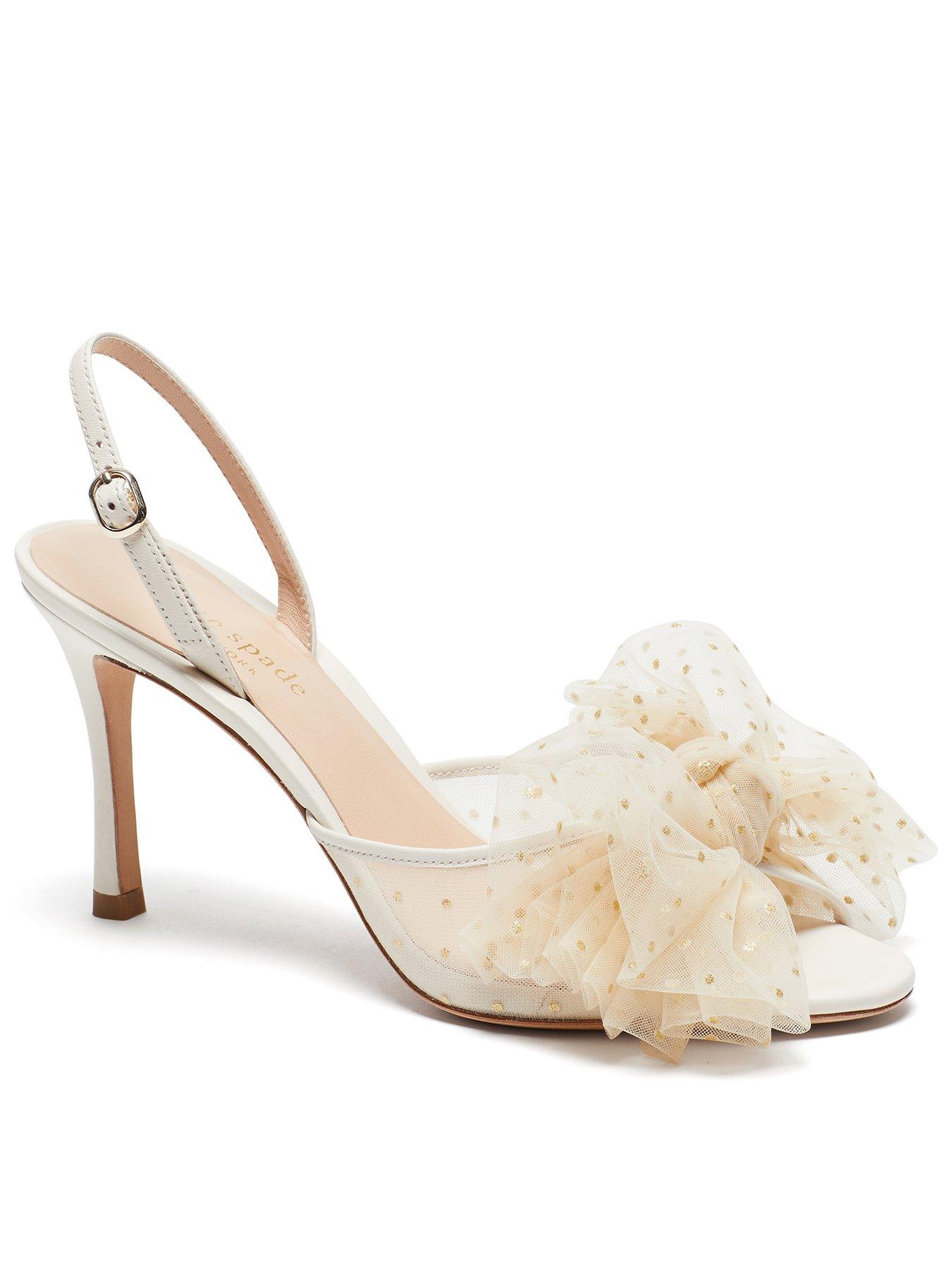 undefined Bridal Sparkle Heel - Parchment