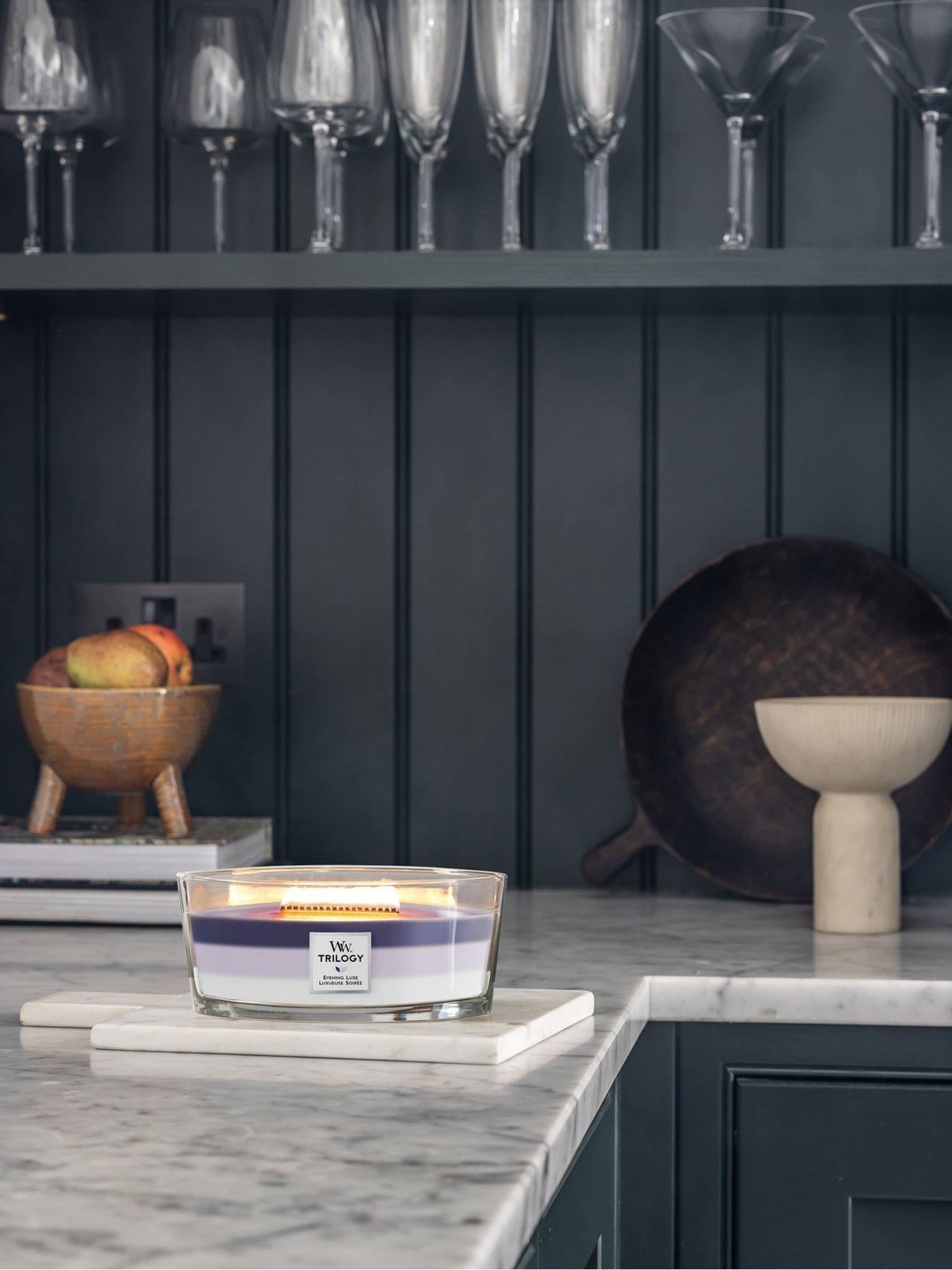 WoodWick Trilogy Evening Luxe Ellipse Candle
