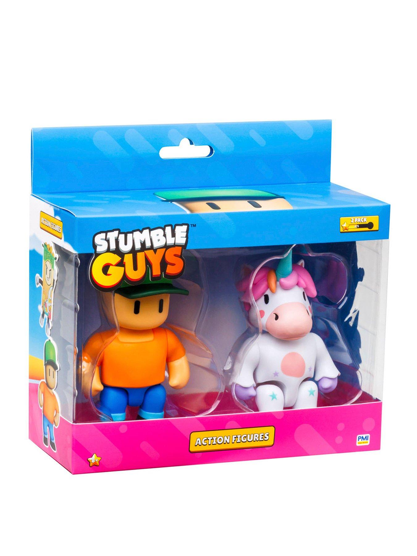 Stumble Guys 4.5" Action Figures 2PK Window Box - Mr Stumble  &  Sprinkles