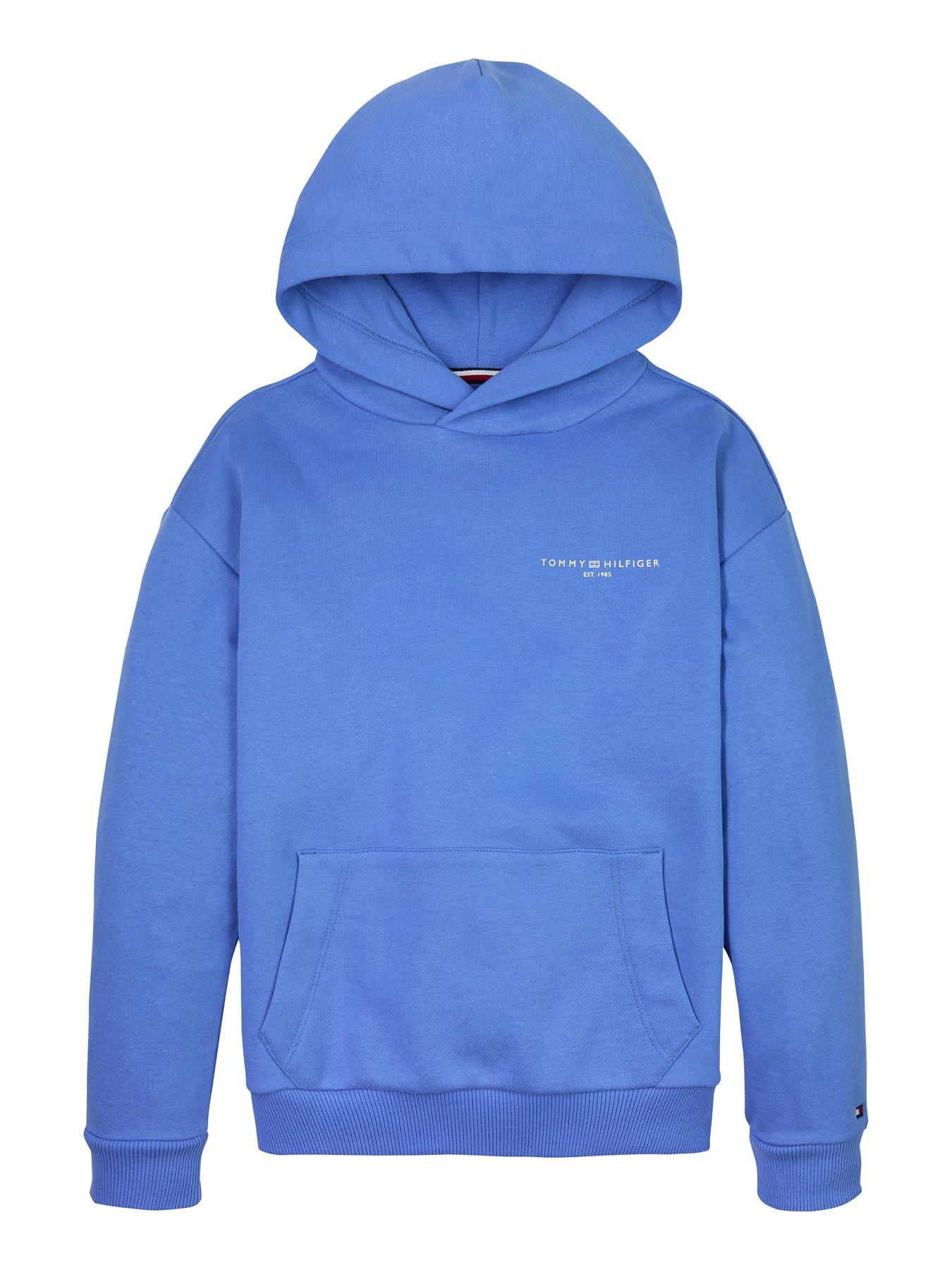 Image 5 of 5 of Tommy Hilfiger Kids Mini Corp Logo Hoodie - Blue
