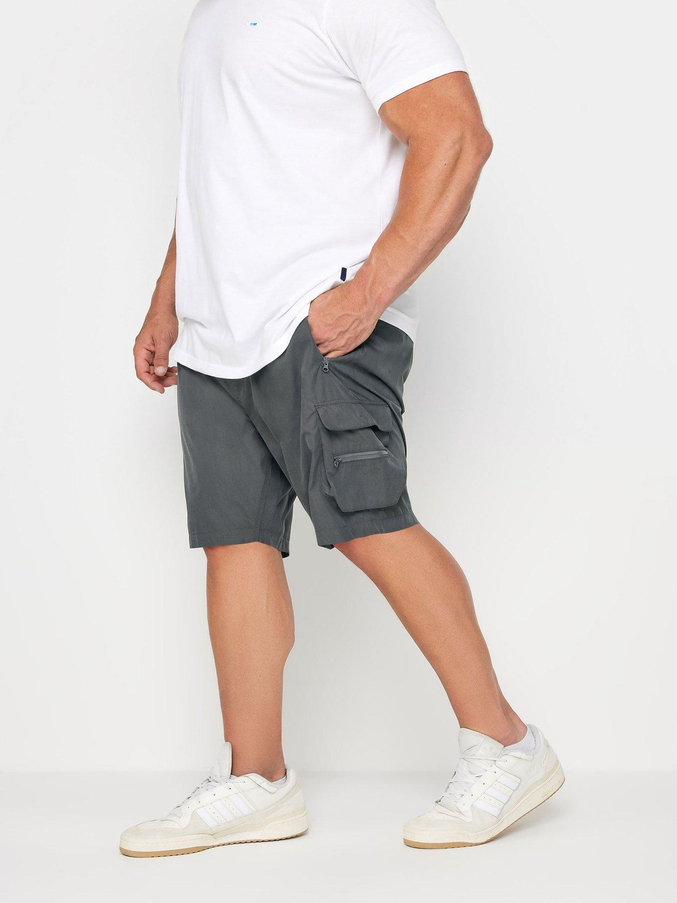 Men's nylon cargo shorts hot sale