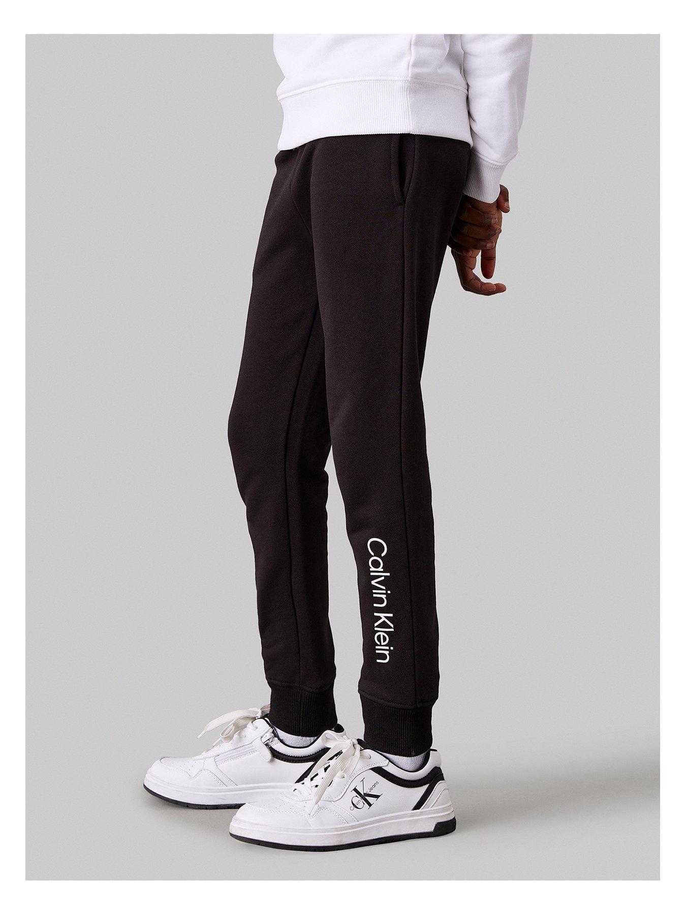 undefined Kids Inst. Logo Regular Jogger - Black