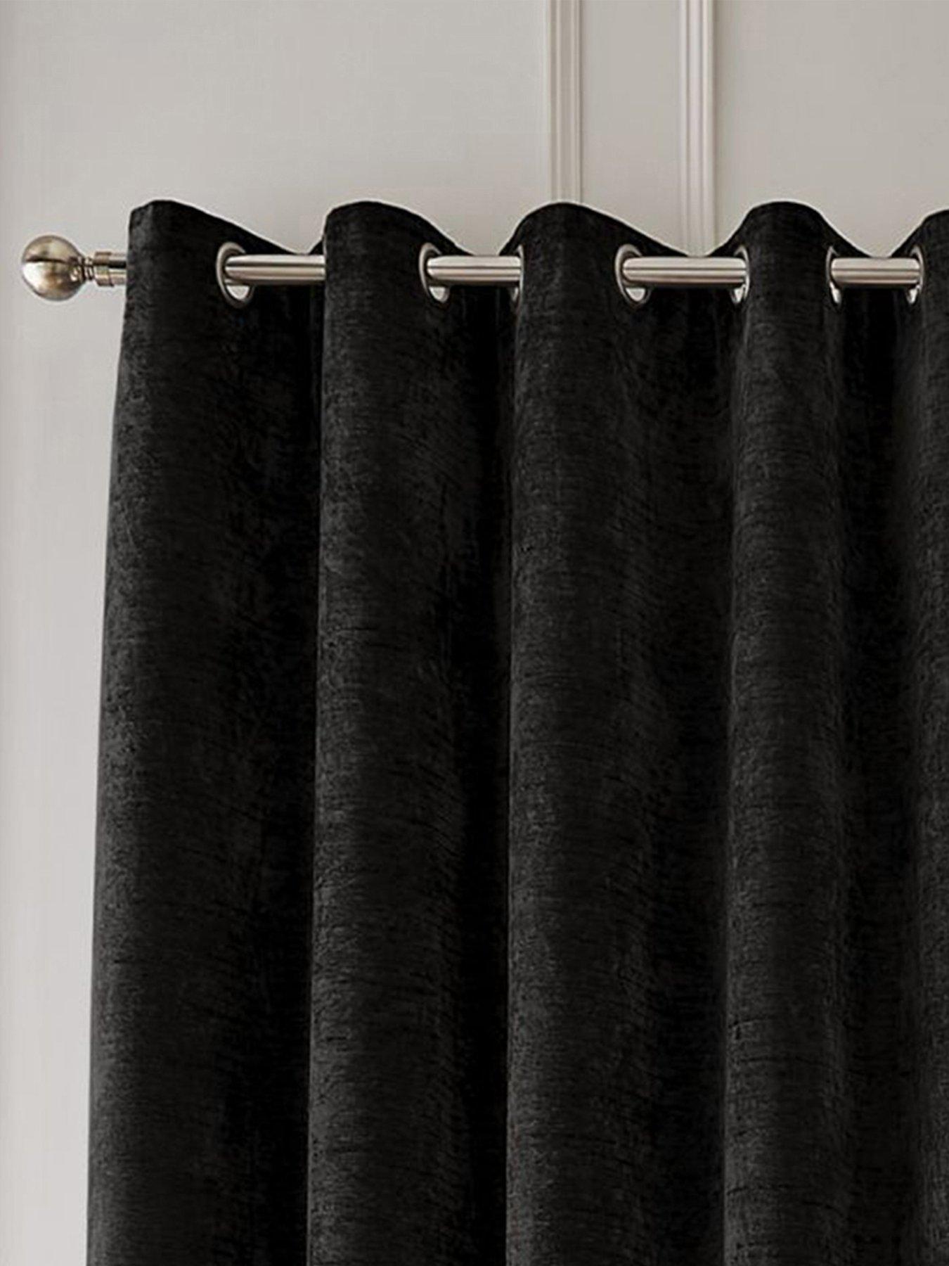 Hyperion Selene Weighted Thermal Eyelet Curtains