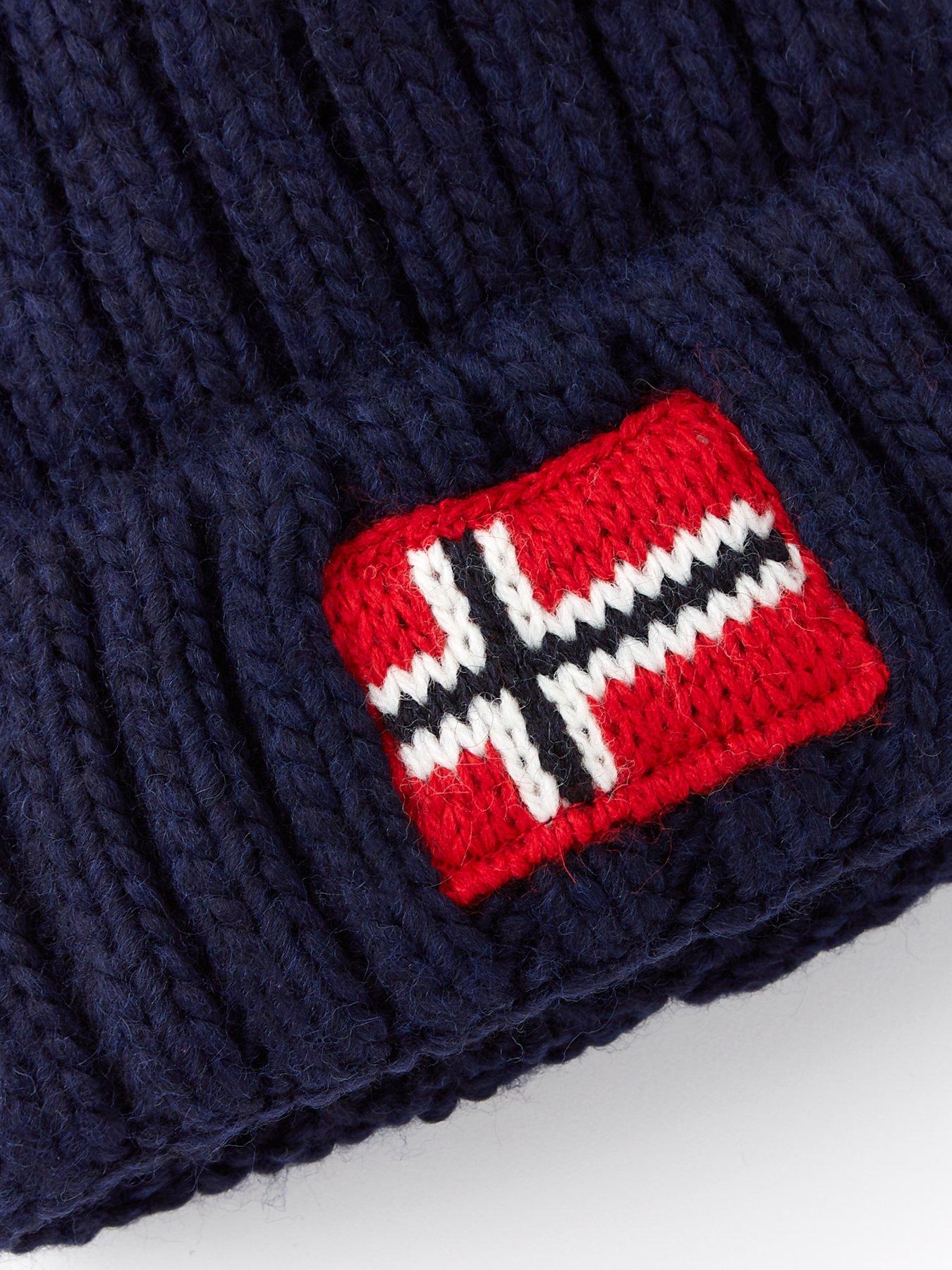 Image 3 of 4 of NAPAPIJRI Kids Semiury Beanie - Navy