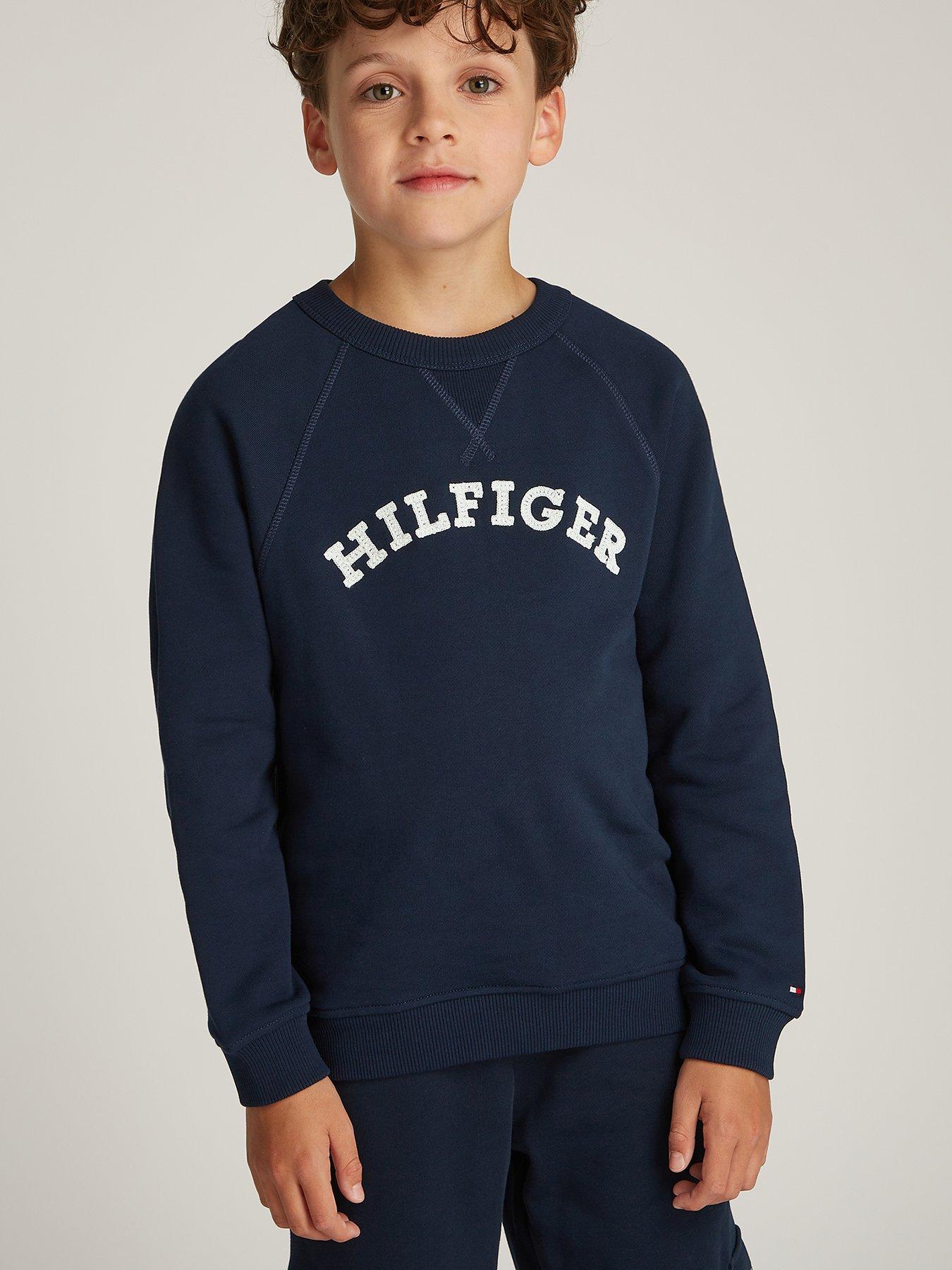 undefined Kids Monotype Sweatshirt - Navy