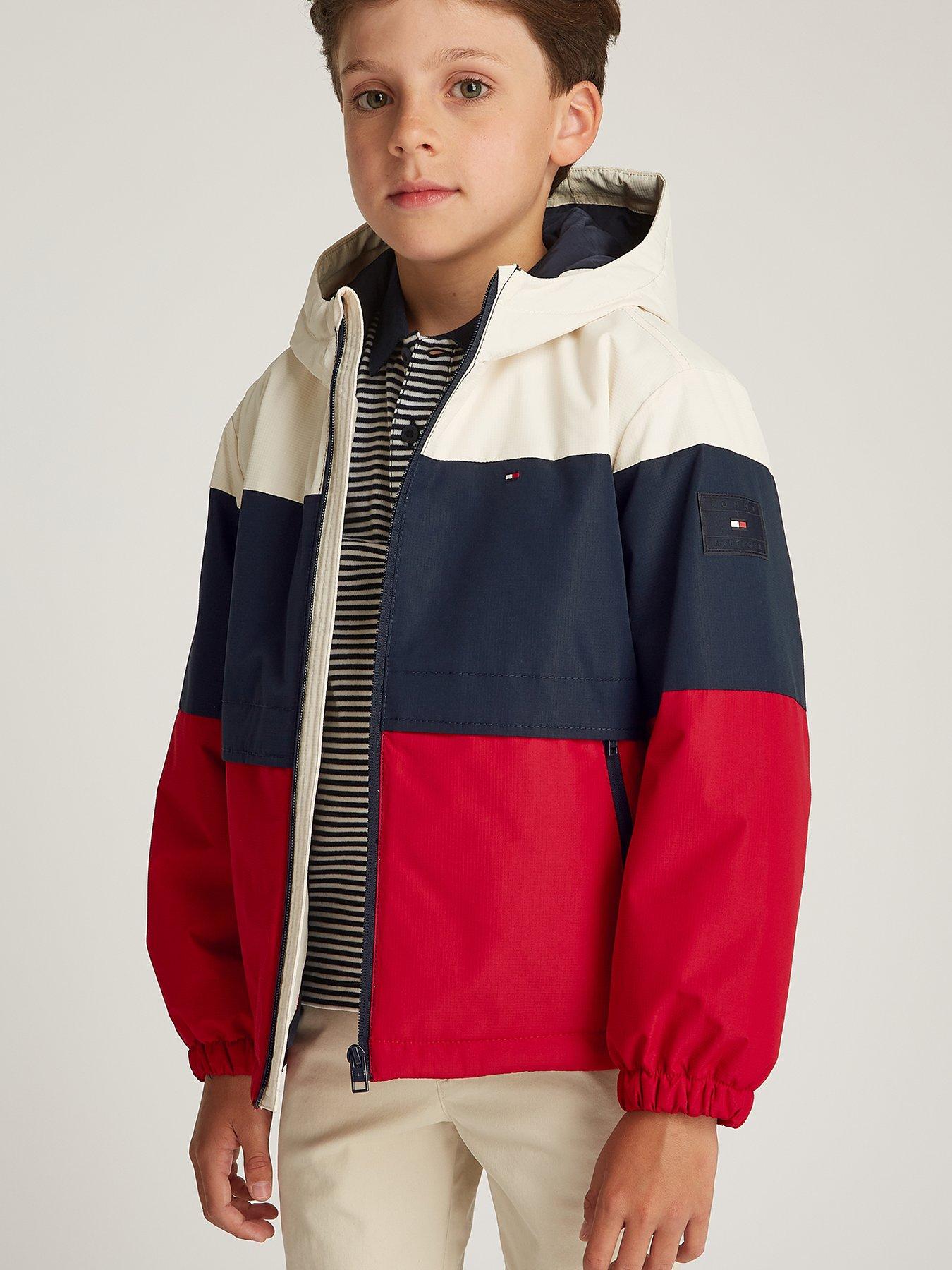 Image 1 of 4 of Tommy Hilfiger Boys Ribstop Padded Hd Jacket - Multi