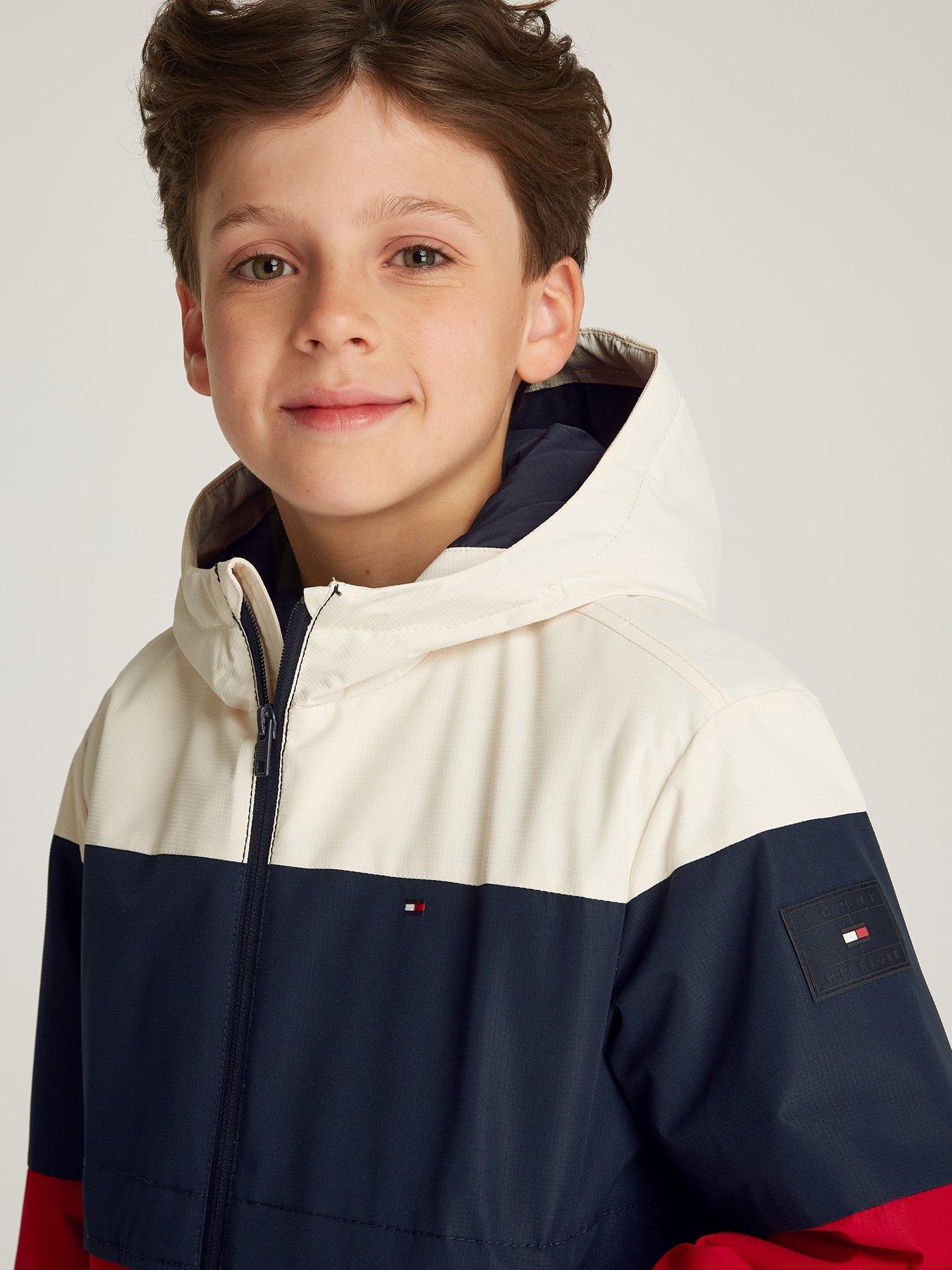 Image 3 of 4 of Tommy Hilfiger Boys Ribstop Padded Hd Jacket - Multi