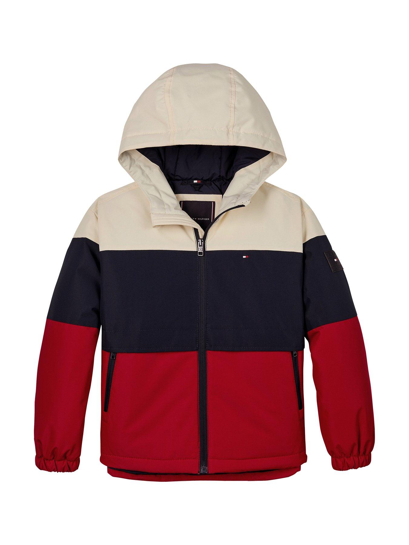 Image 4 of 4 of Tommy Hilfiger Boys Ribstop Padded Hd Jacket - Multi