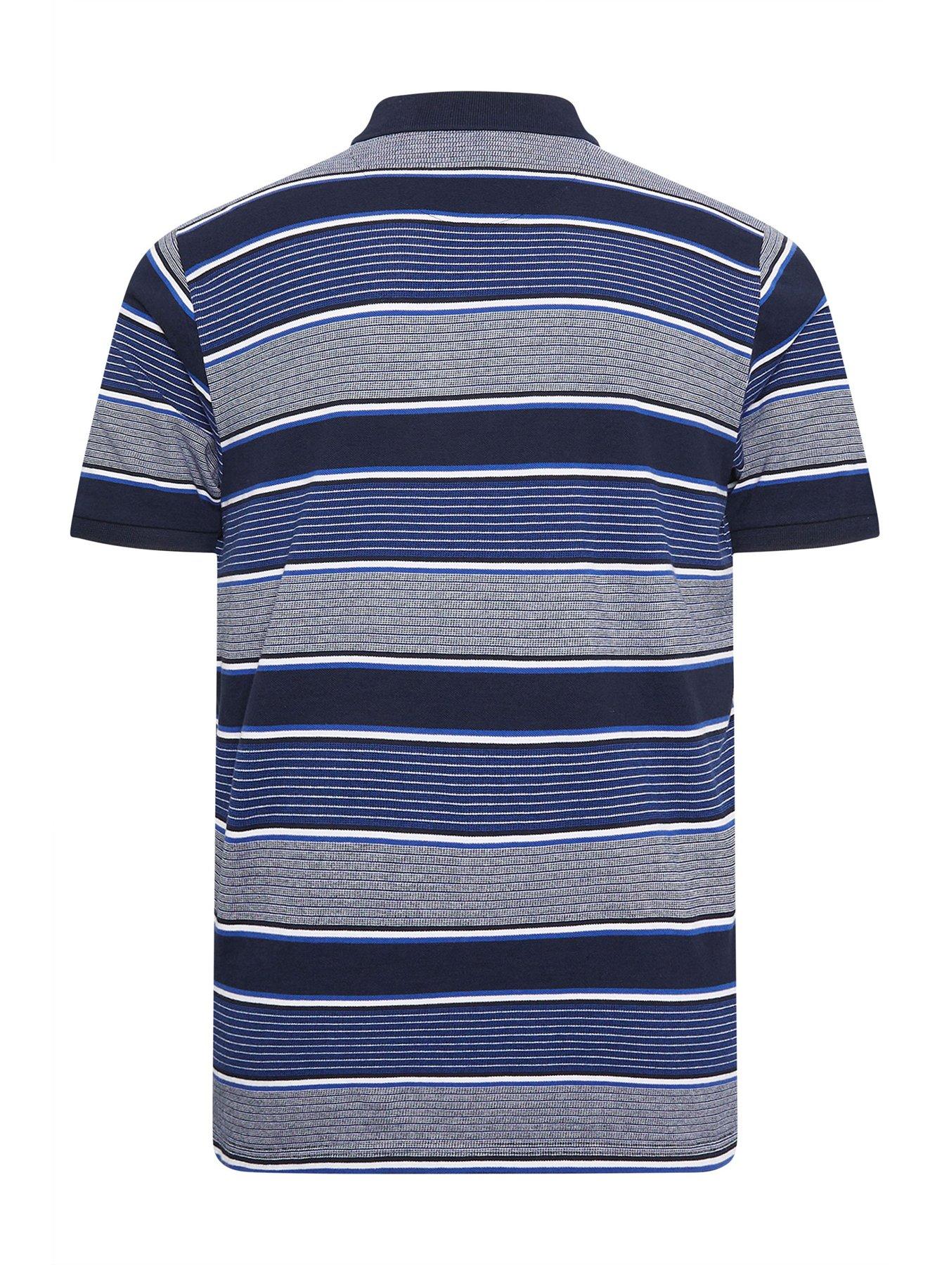 Image 2 of 3 of BadRhino Multi Stripe Polo Shirt