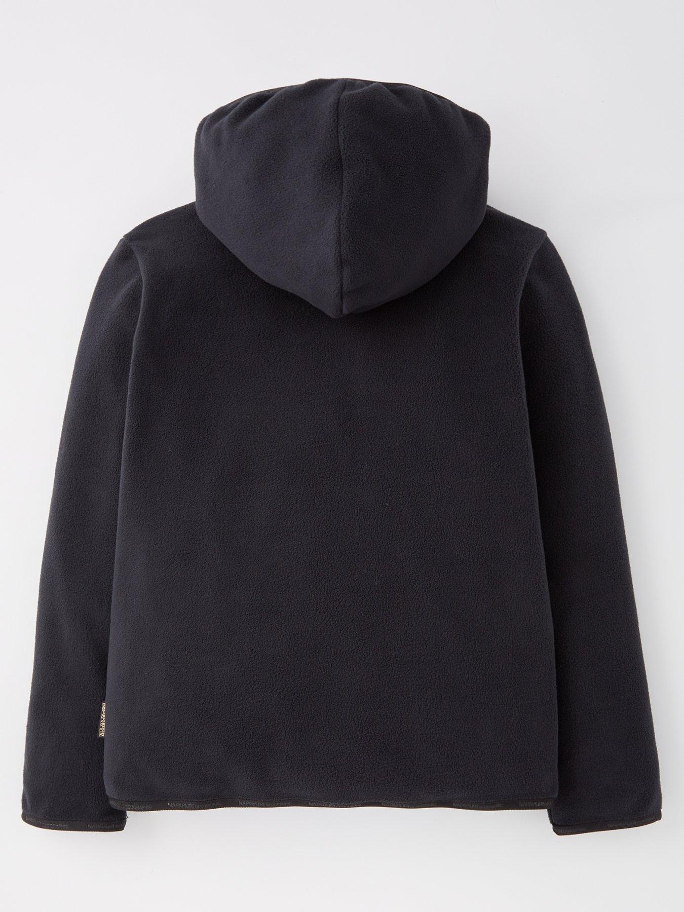 NAPAPIJRI Kids Gonzen Overhead Fleece Overhead Hoodie Black Very