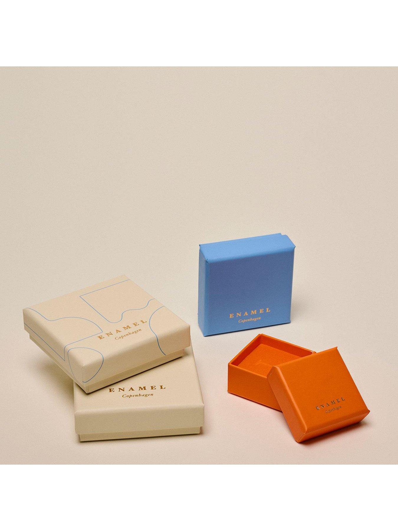 Image 3 of 4 of ENAMEL Copenhagen Mae Studs, 18ct Yellow Gold plated 925 Sterling Silver and Pearl