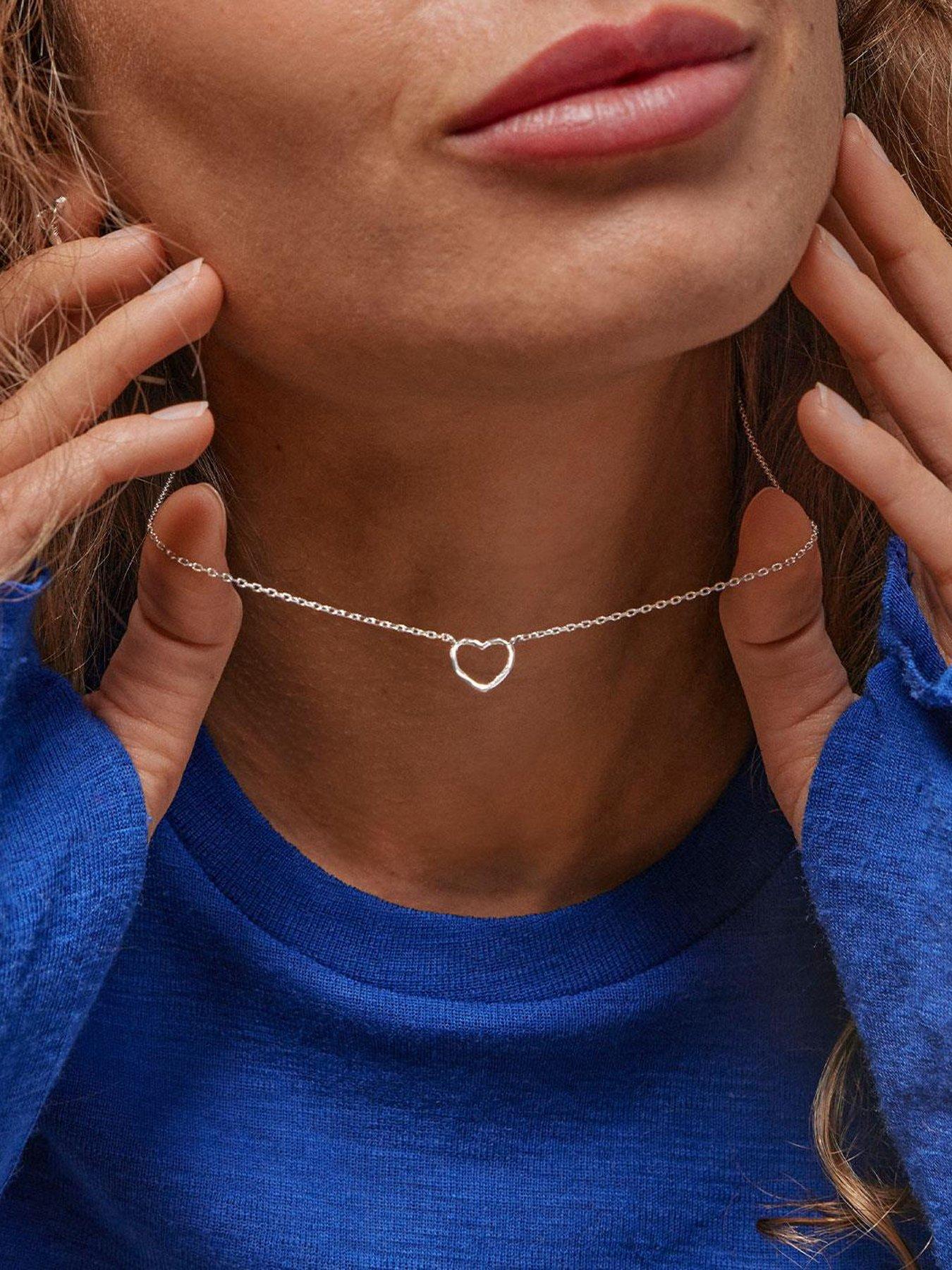 Image 2 of 4 of ENAMEL Copenhagen Sterling Silver Heart Necklace