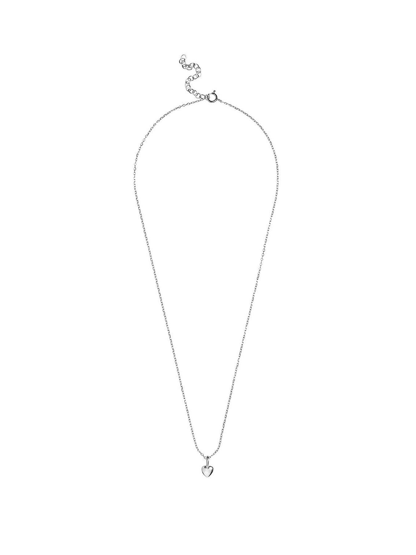 Product photograph of Enamel Copenhagen Amore Necklace 925 Sterling Silver from very.co.uk