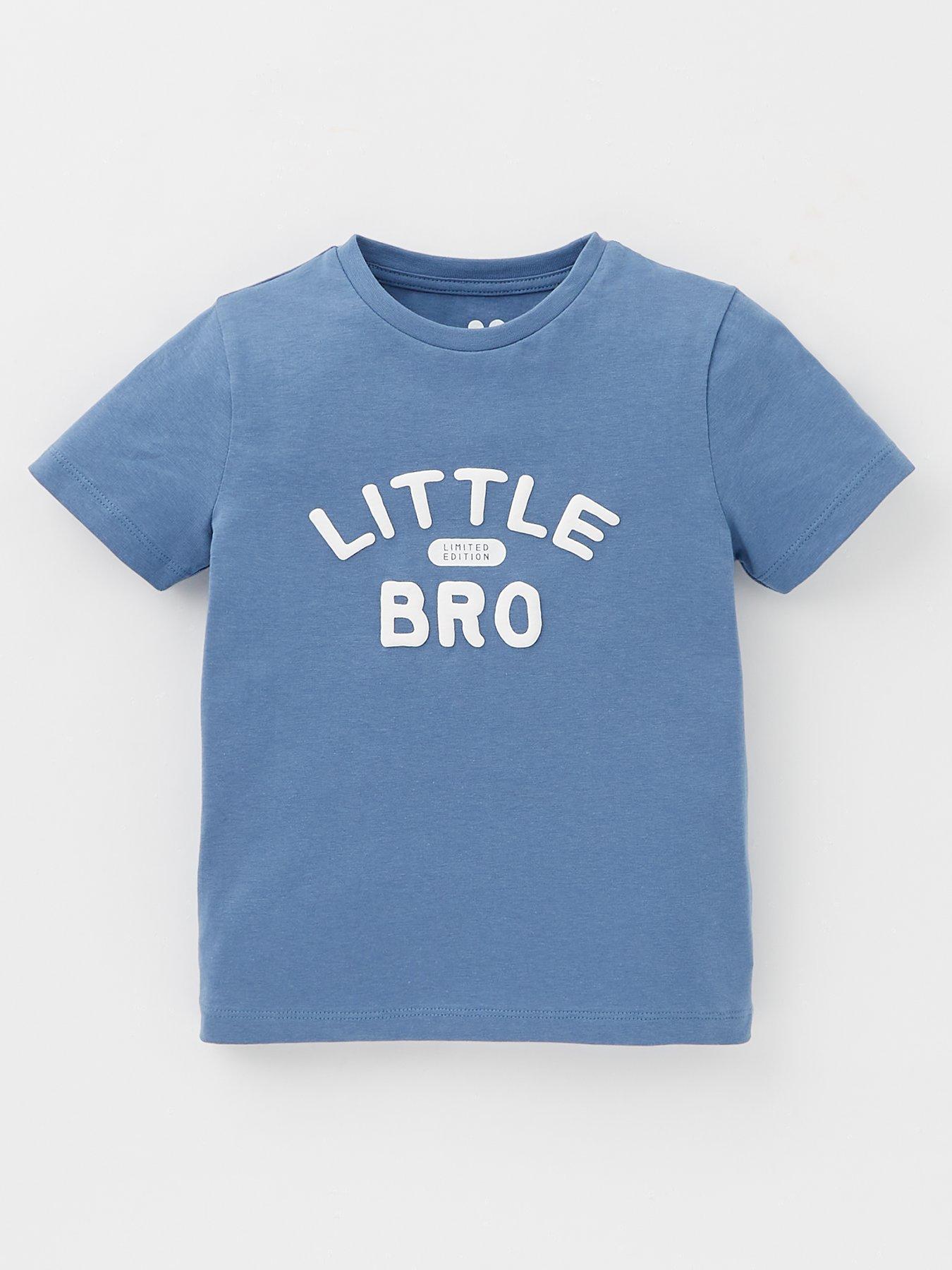 undefined Boys Little Brother Short Sleeve T-Shirt - Blue
