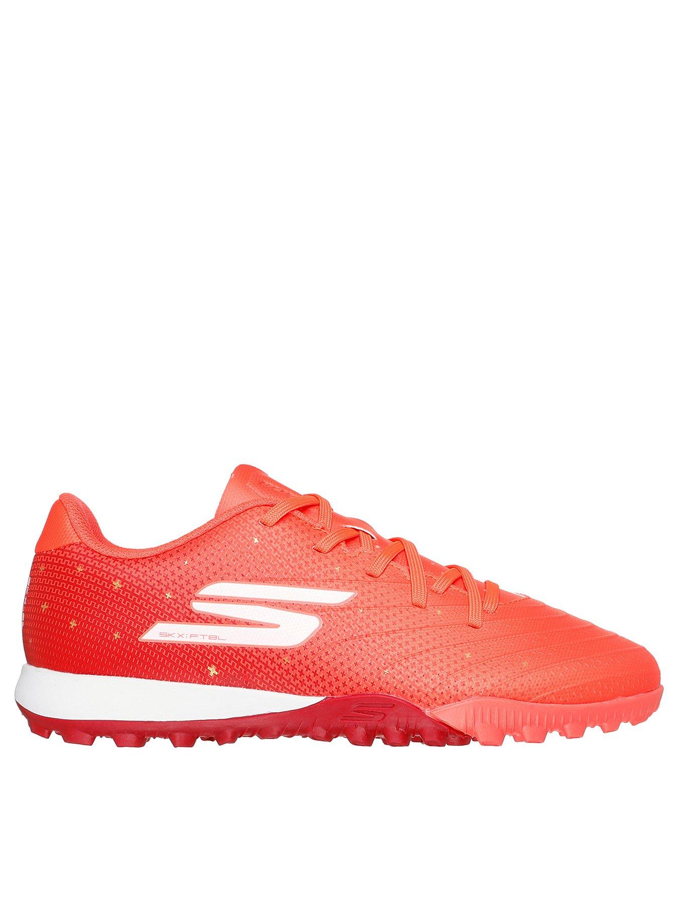 undefined Junior Skx_01 Astro Turf Football Boots -Coral