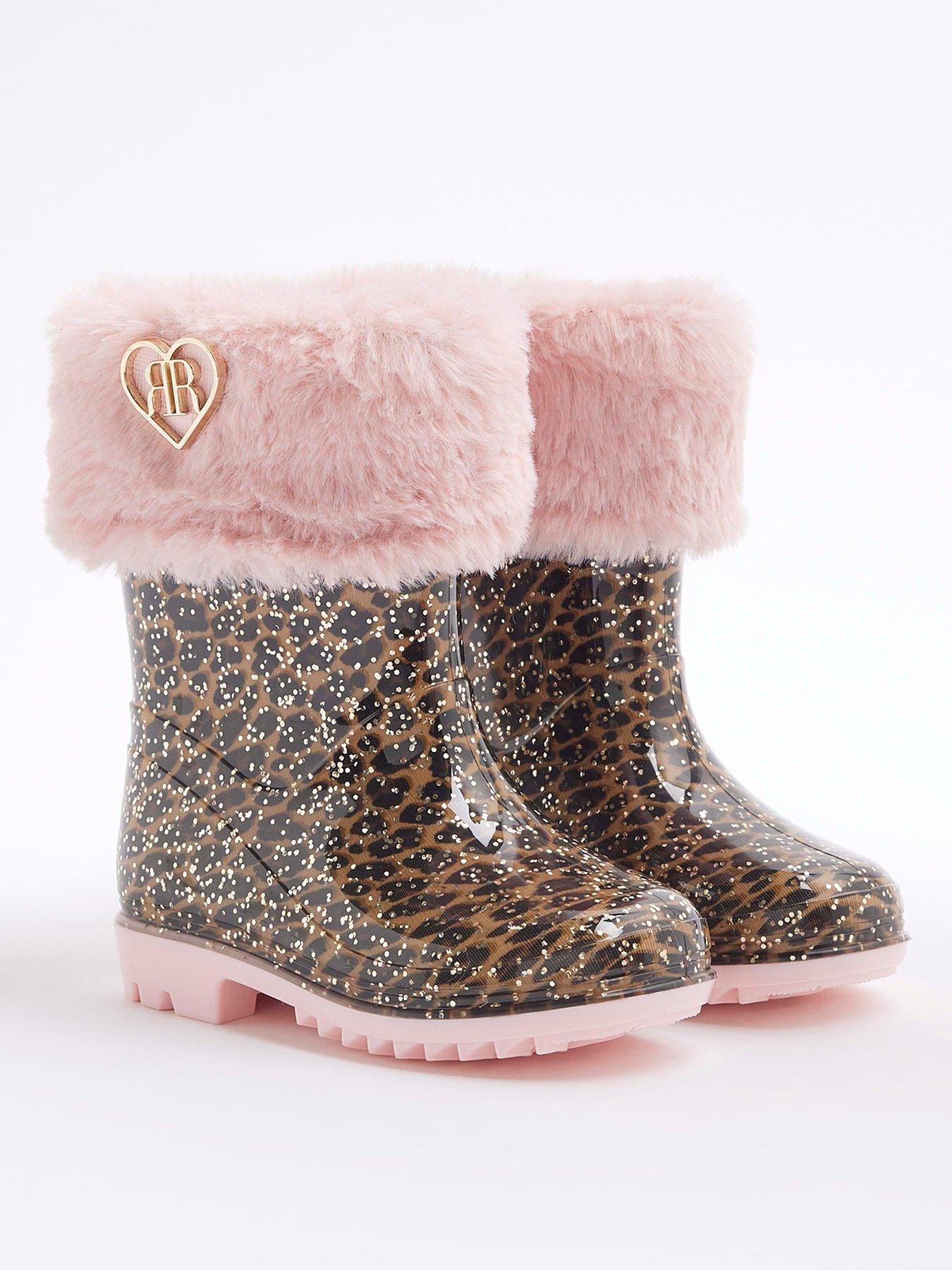 River island pink boots clearance