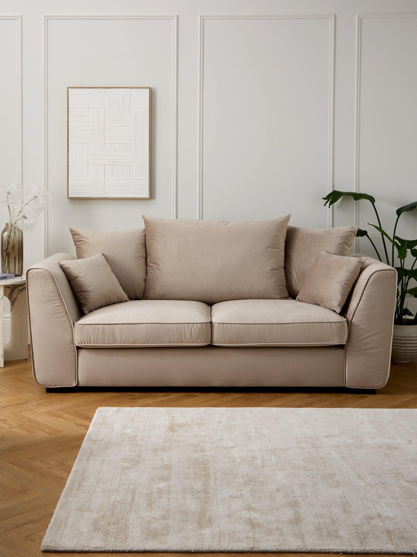 undefined Cairo 3 Seater Fabric Sofa - FSC Certified