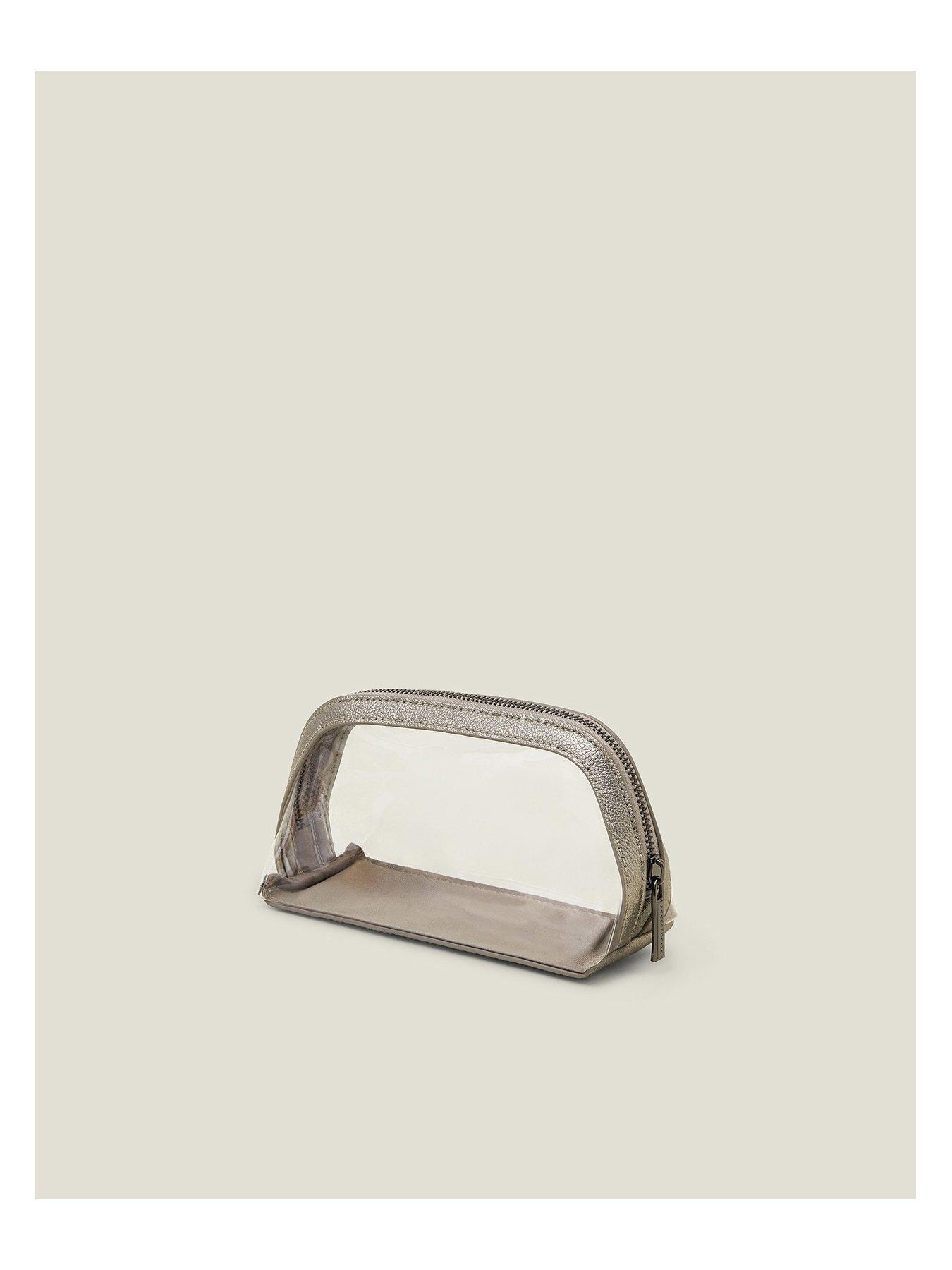 Image 2 of 3 of Accessorize Mid Clear Make Up Bag