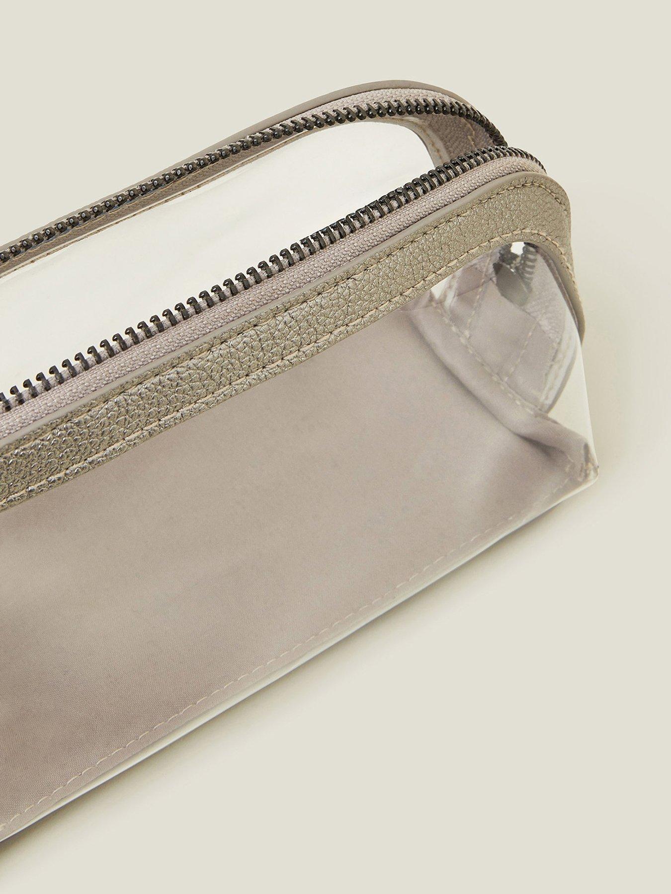 Image 3 of 3 of Accessorize Mid Clear Make Up Bag