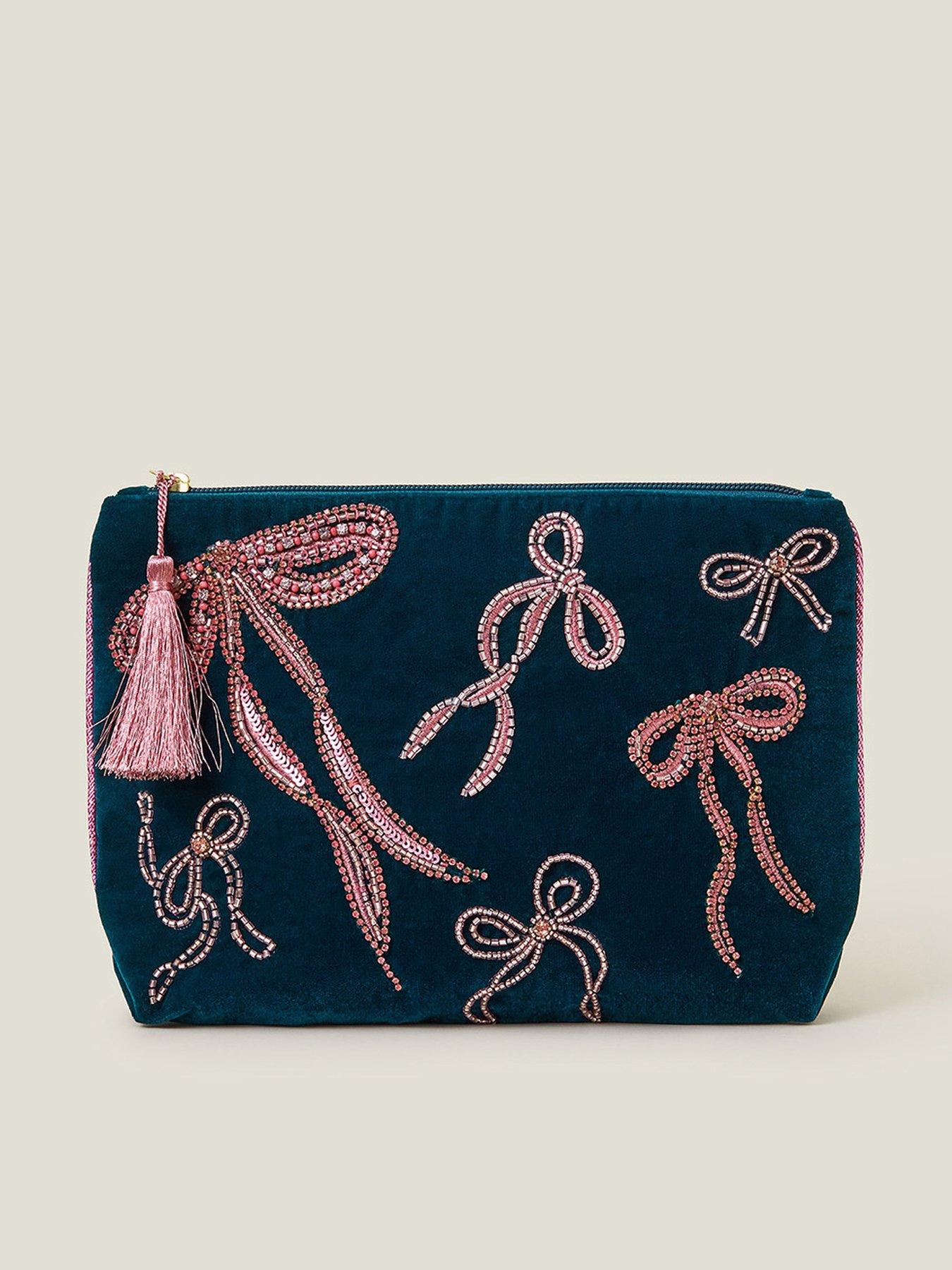 Image 1 of 4 of Accessorize Large Bow Pouch