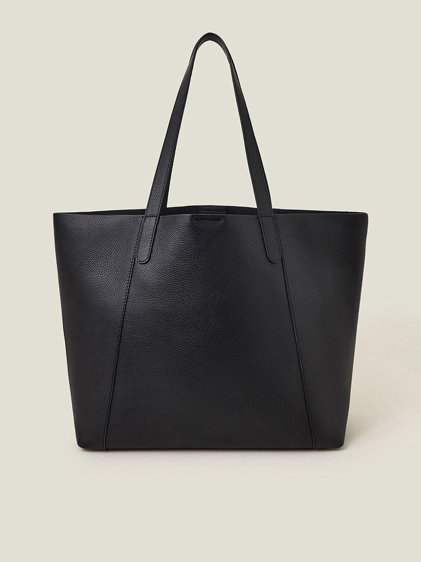 New Look Tan Leather-Look Buckle Tote Bag | Very.co.uk