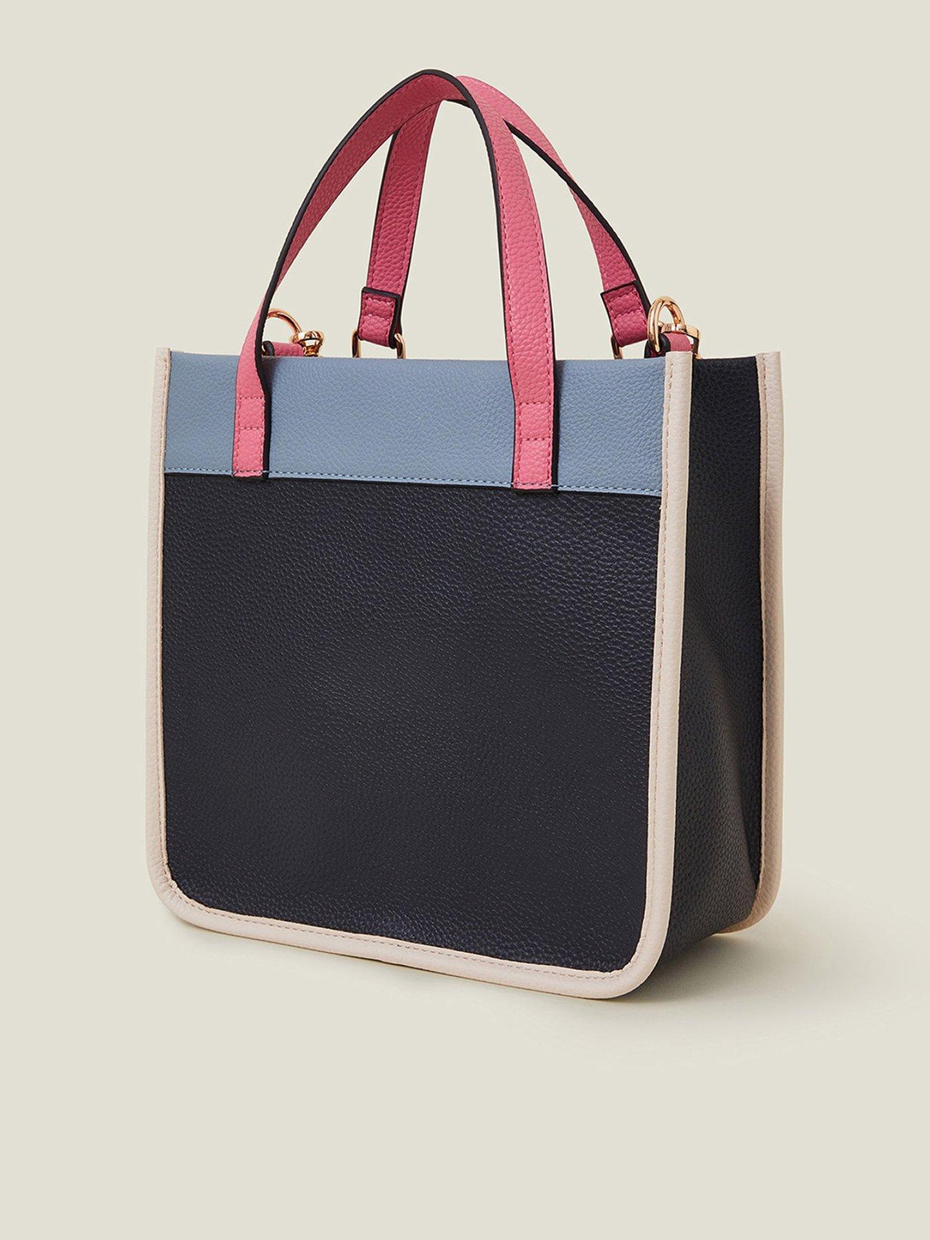 Image 3 of 4 of Accessorize Mini Colour Block Handheld Bag