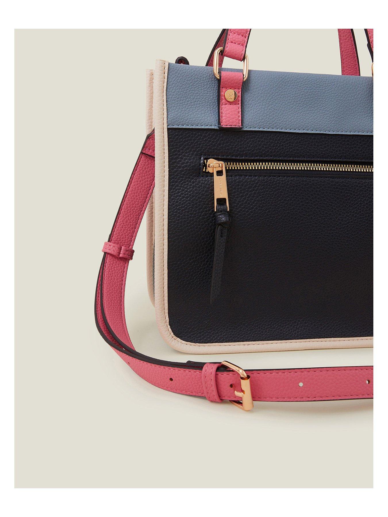 Image 4 of 4 of Accessorize Mini Colour Block Handheld Bag