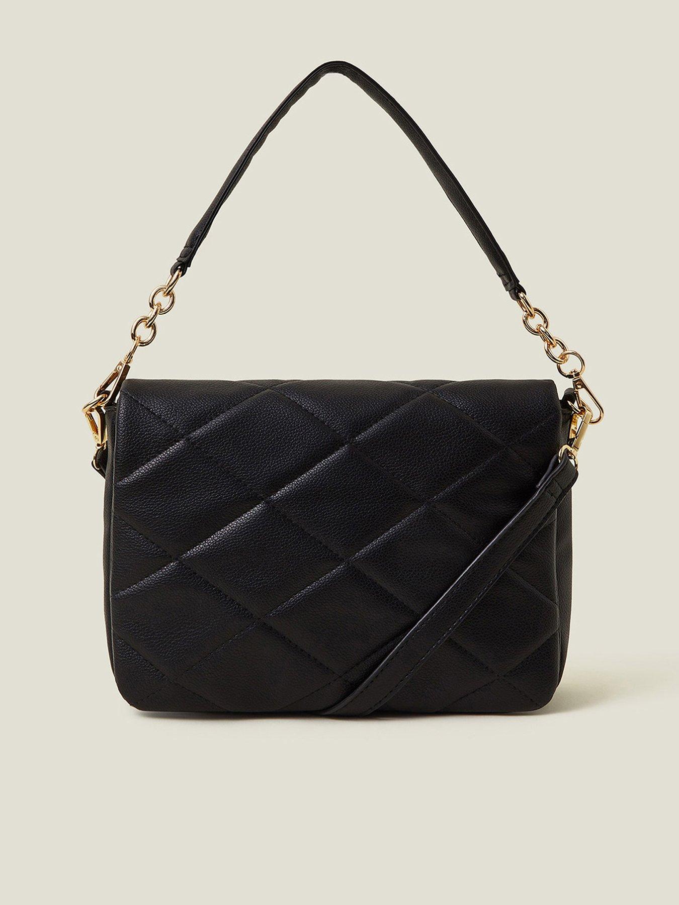 Image 1 of 5 of Accessorize Large Quilted Cross Body