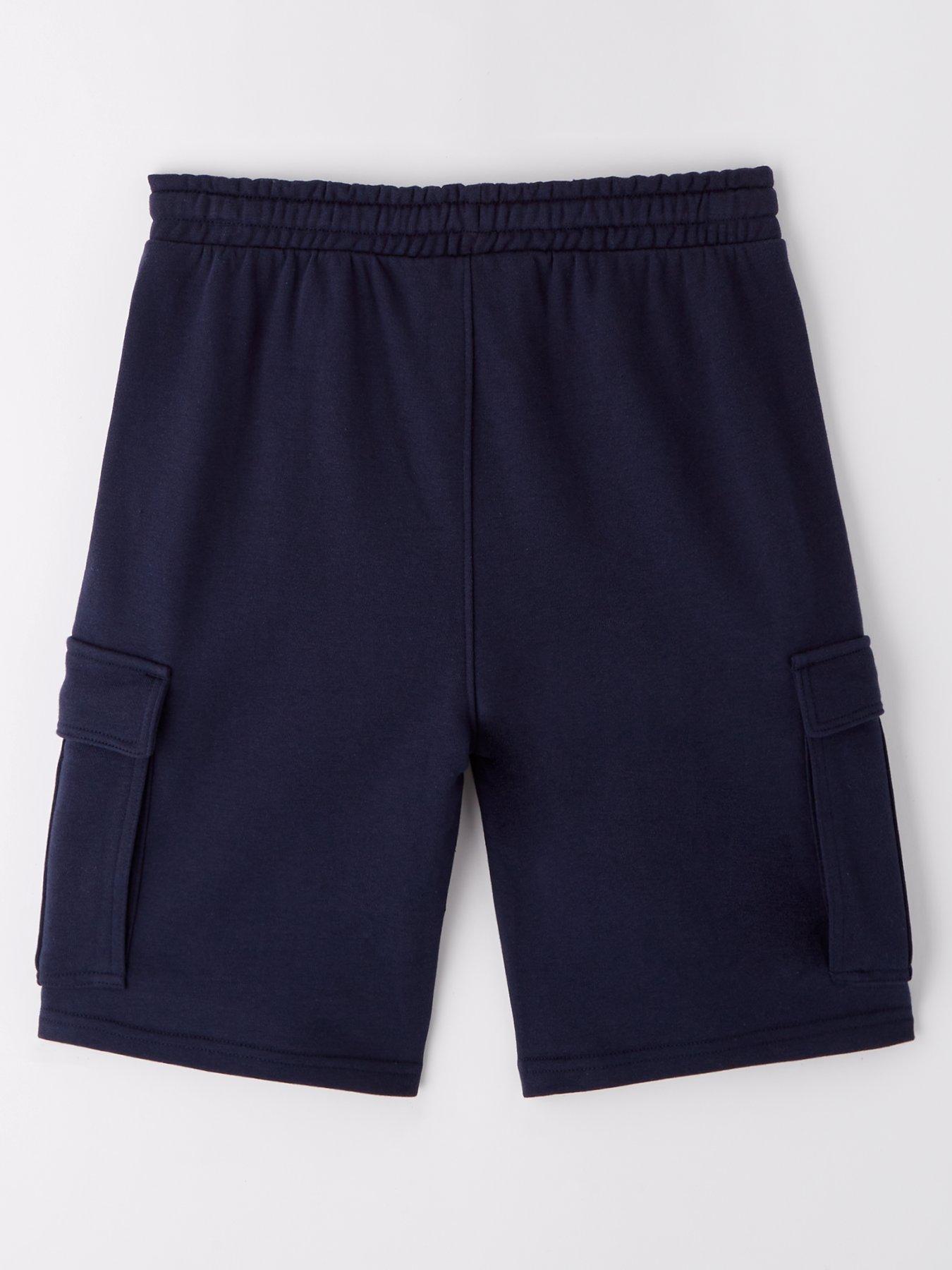 Image 2 of 4 of V by Very Boys Cargo Sweat Shorts - Navy
