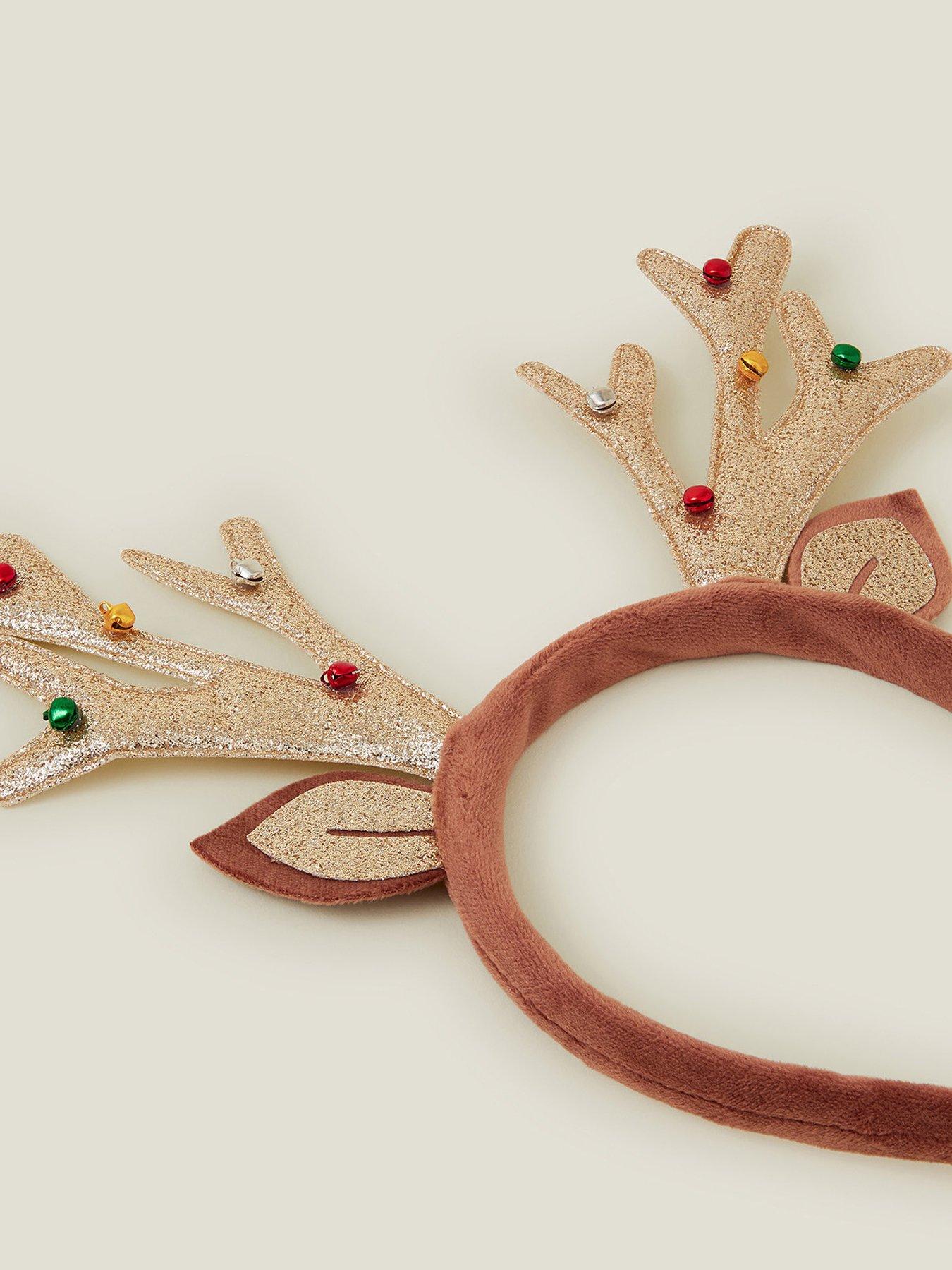 Image 3 of 3 of Accessorize Glitter Reindeer Antlers