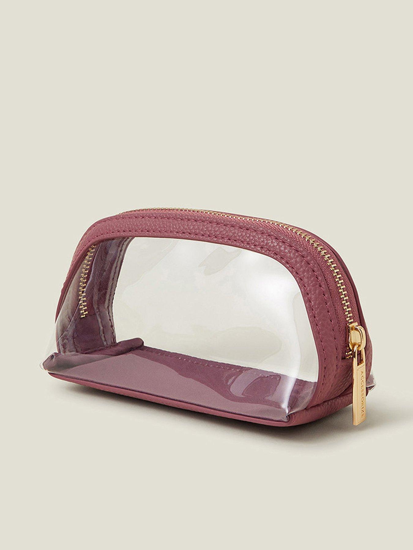 Image 2 of 3 of Accessorize Small Clear Make Up Bag