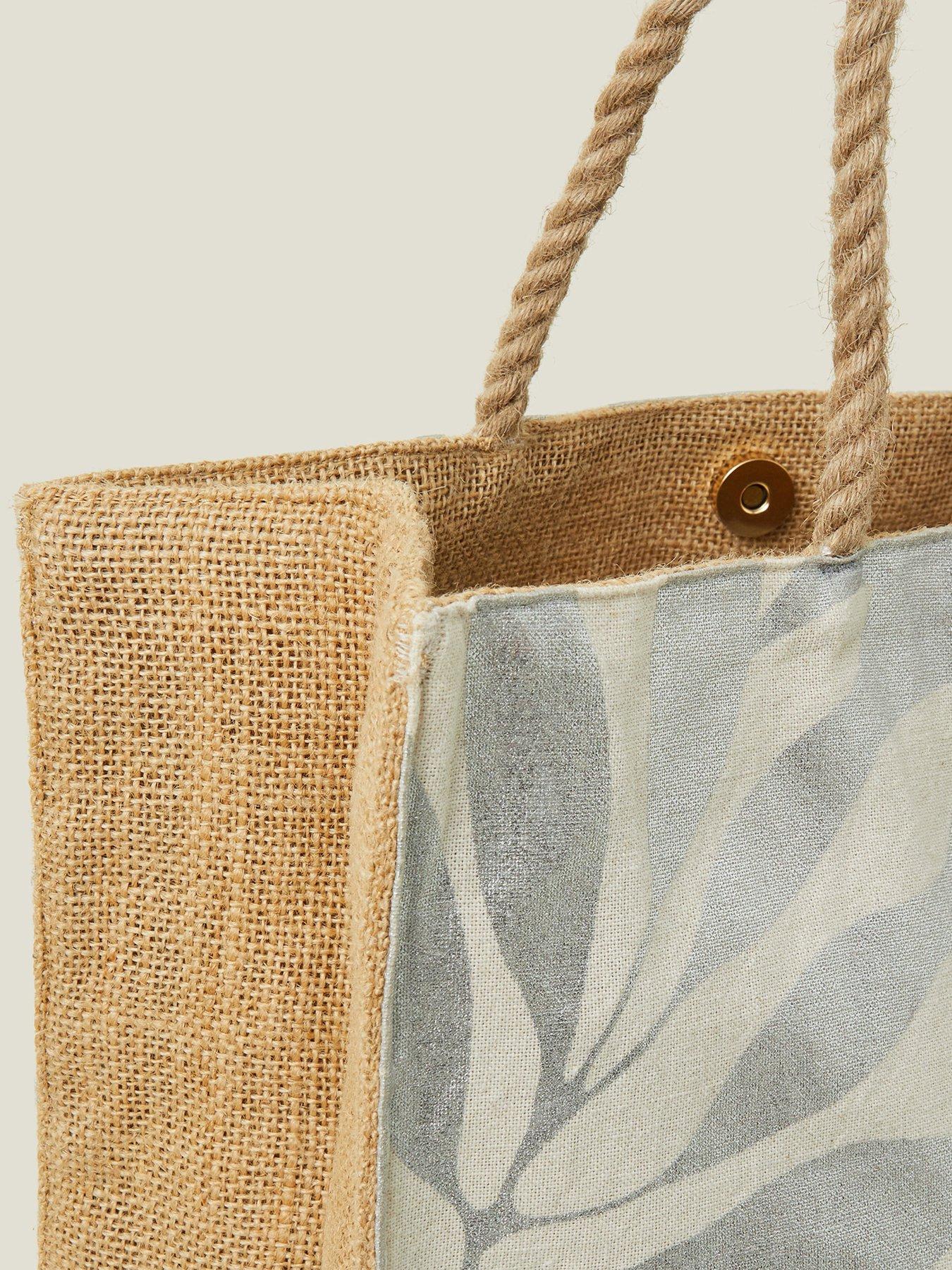 Image 5 of 5 of Accessorize Foil Print Shopper