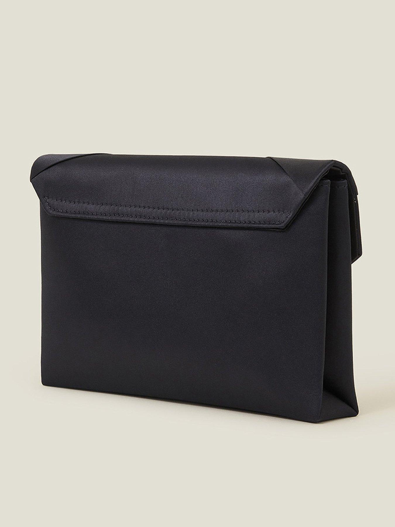 Image 3 of 4 of Accessorize Sasha Satin Clutch