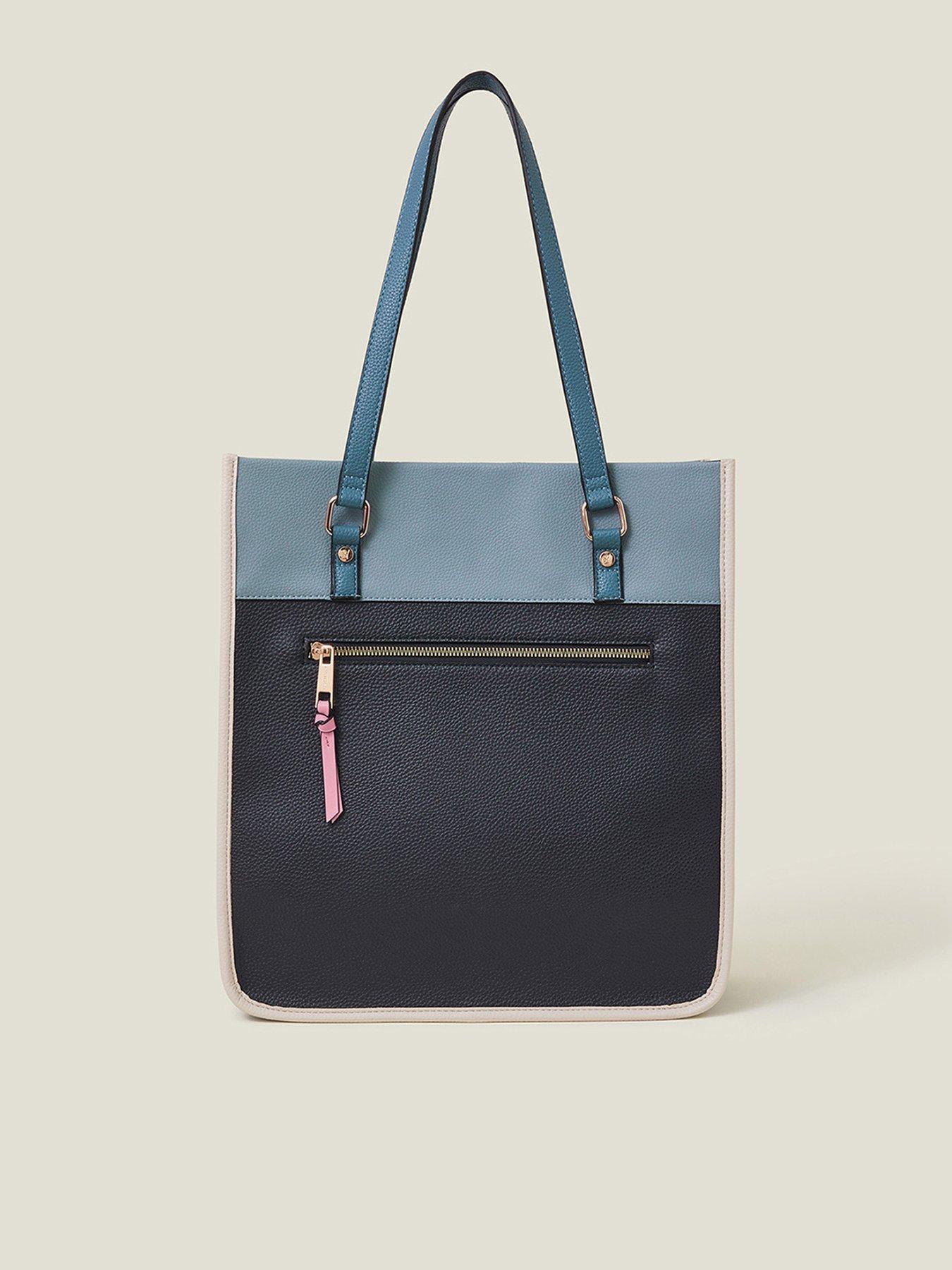 Image 1 of 3 of Accessorize Colour Block Shoulder Bag