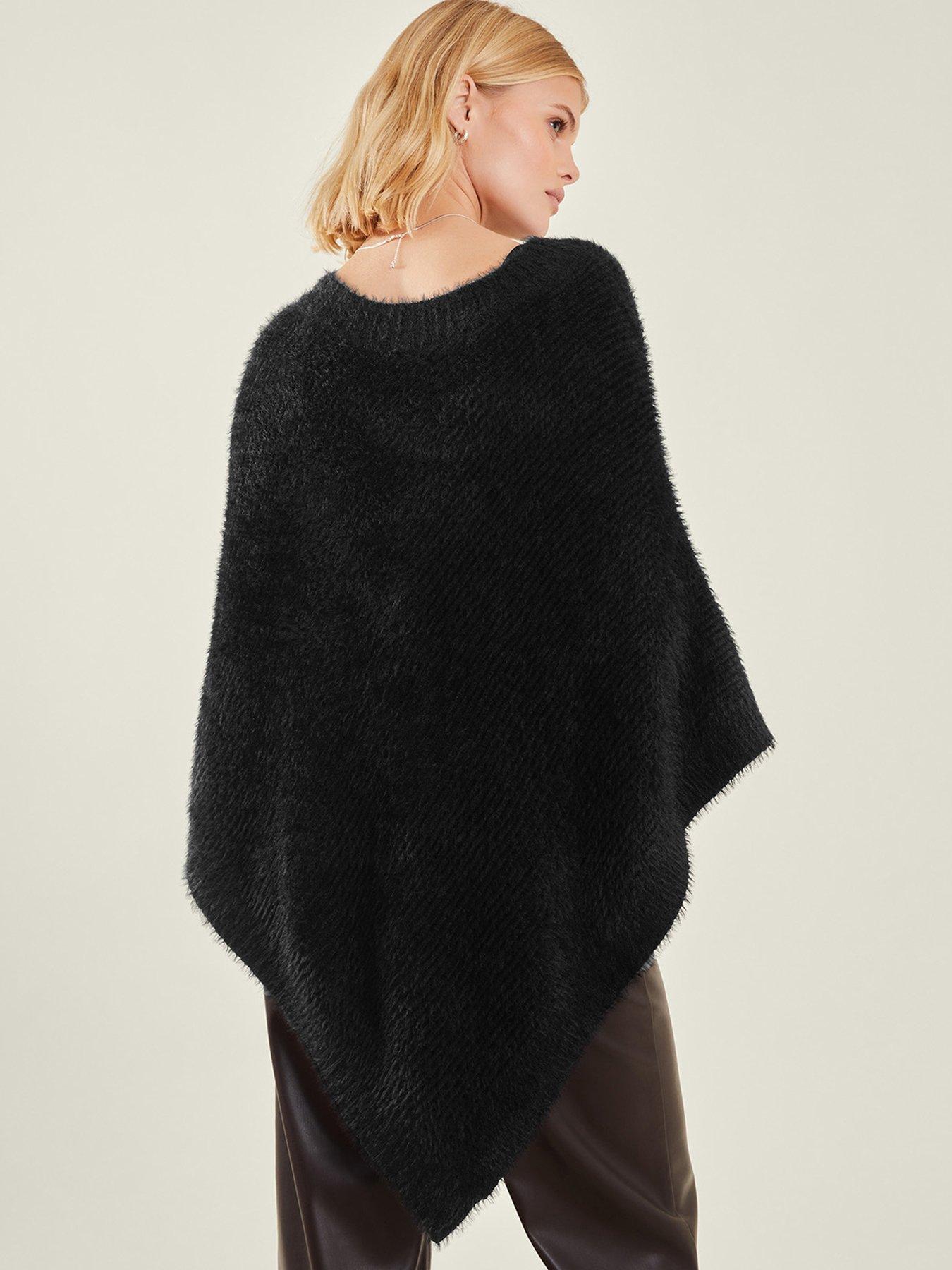 Image 3 of 4 of Accessorize Fluffy Poncho