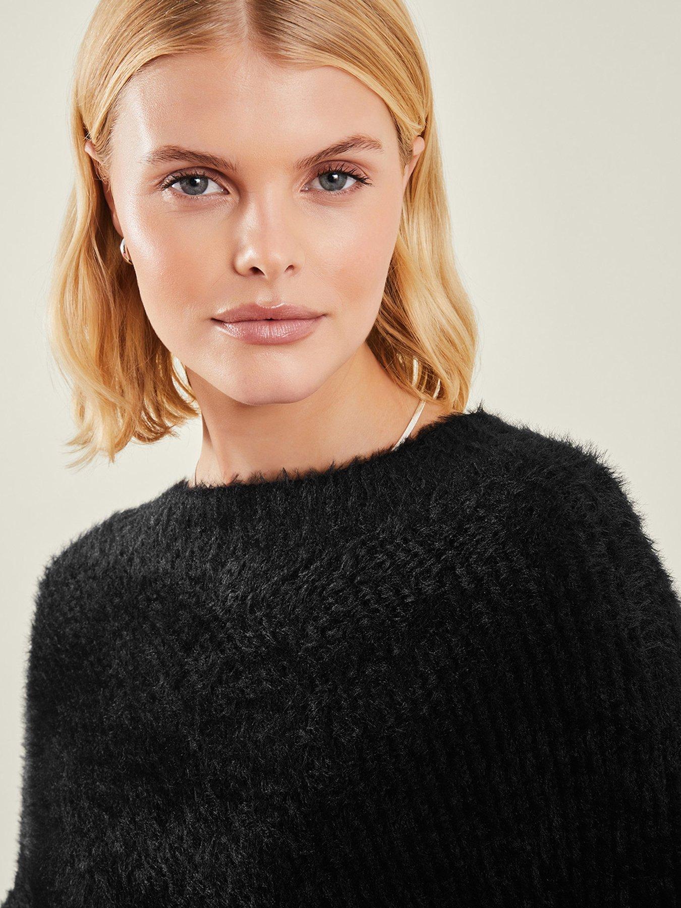 Image 4 of 4 of Accessorize Fluffy Poncho