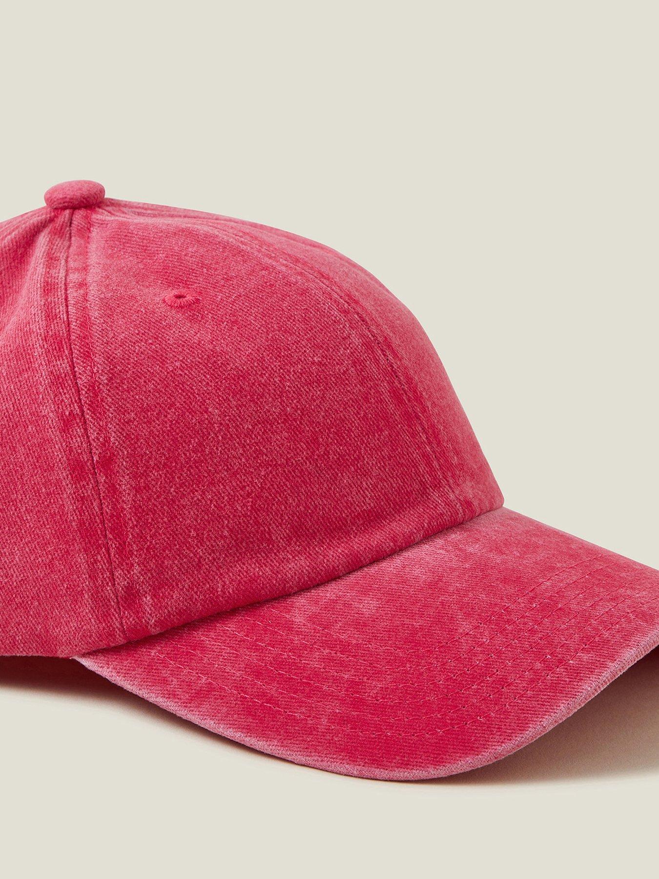 Image 4 of 4 of Accessorize Washed Denim Baseball Cap