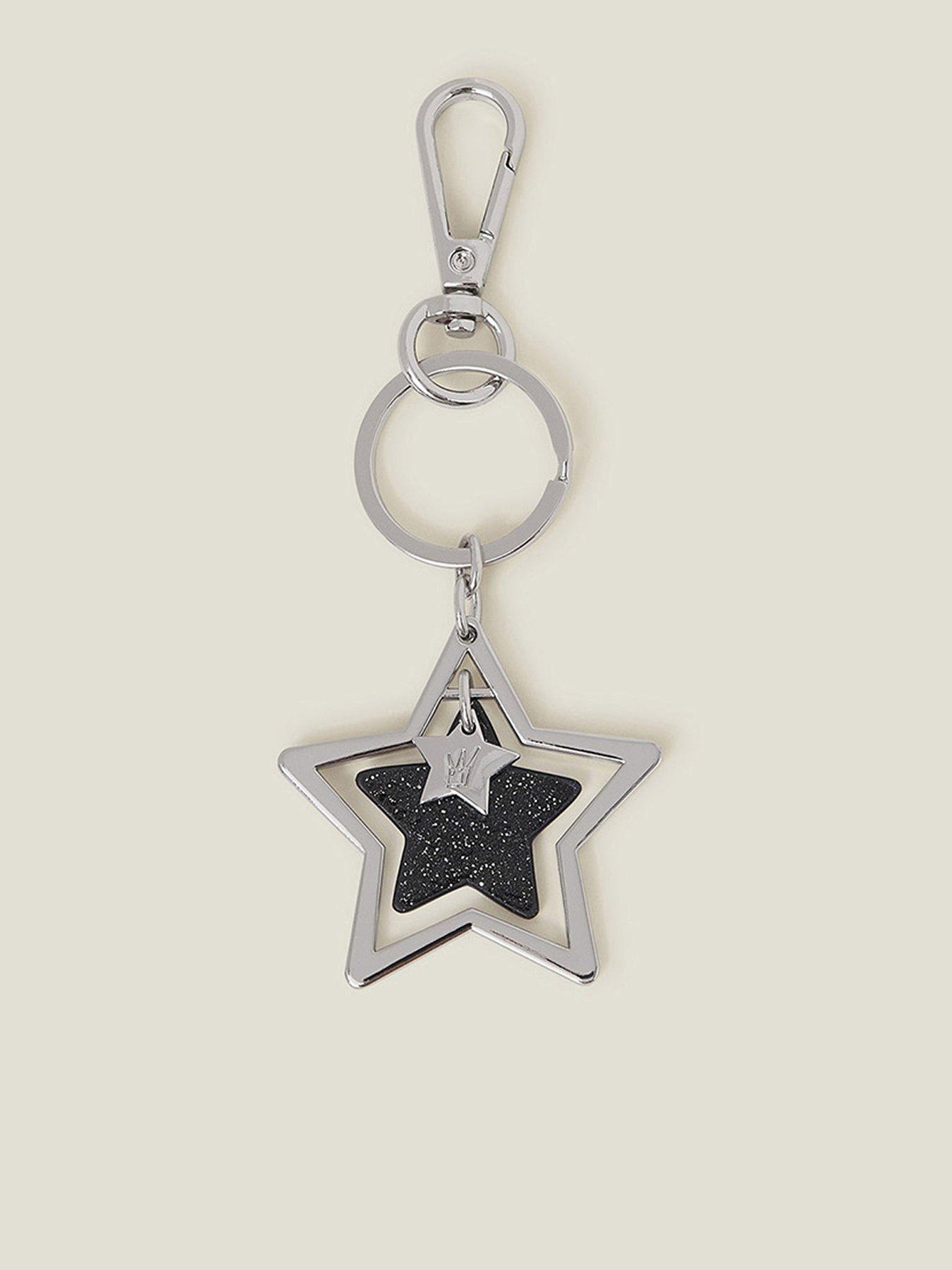 Image 1 of 3 of Accessorize Star Keyring